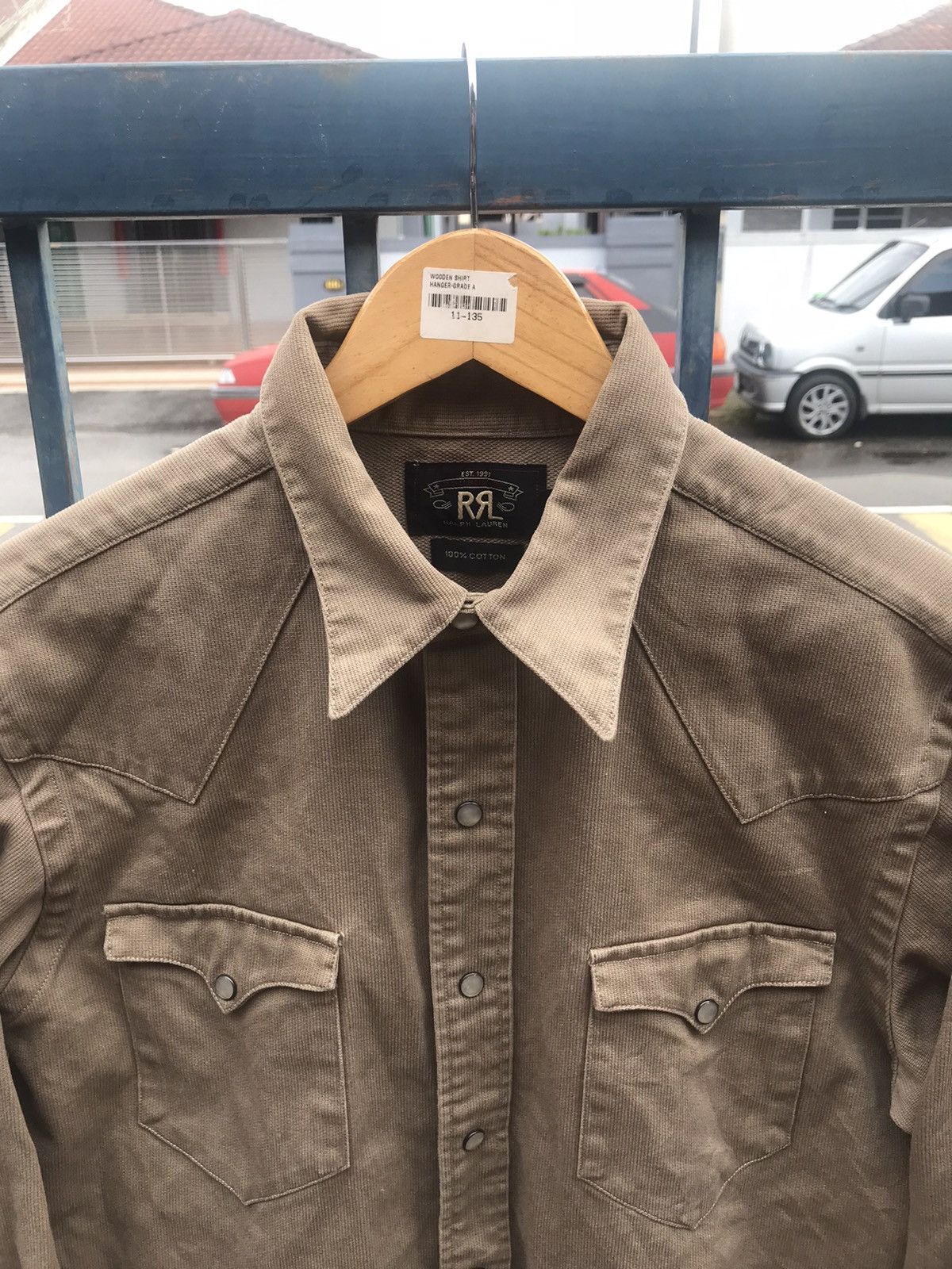 RRL Ralph Lauren RRL western jacket stone button Size US L / EU 52-54 / 3 - 5 Thumbnail