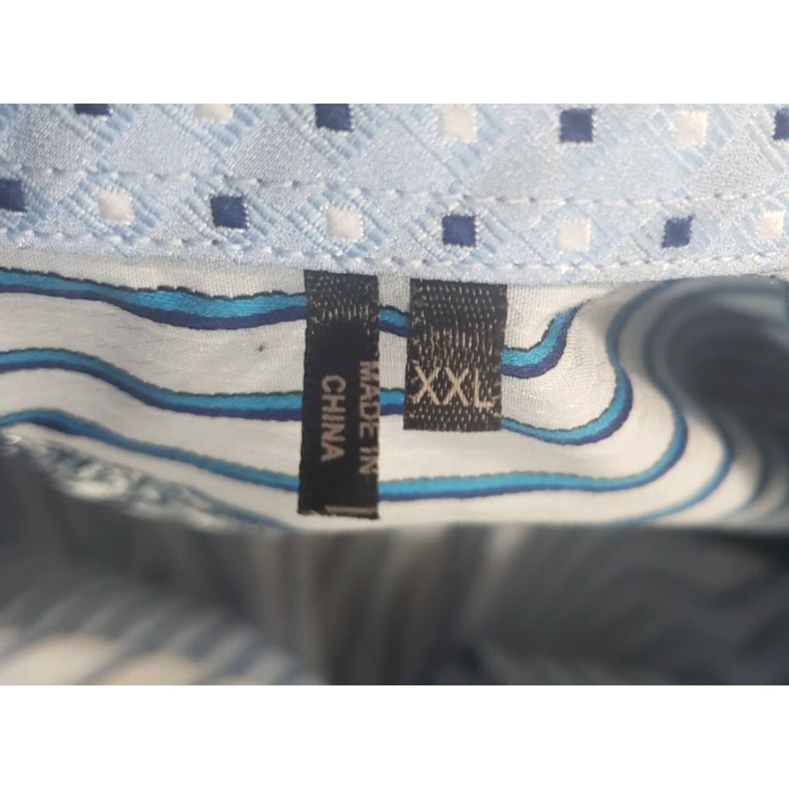 Vintage Mens House of Lords Striped Casual Shirt White Blue Premium Cotton XXL Button-Up Shirt Mens Size US XXL / EU 58 / 5 - 6 Thumbnail