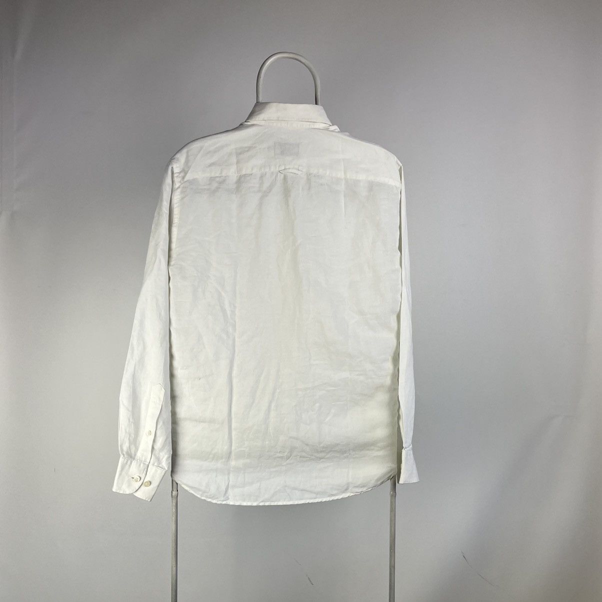Burberry Thomas Burberry Shirt Classic Linen Cotton size Medium Size US M / EU 48-50 / 2 - 2 Thumbnail