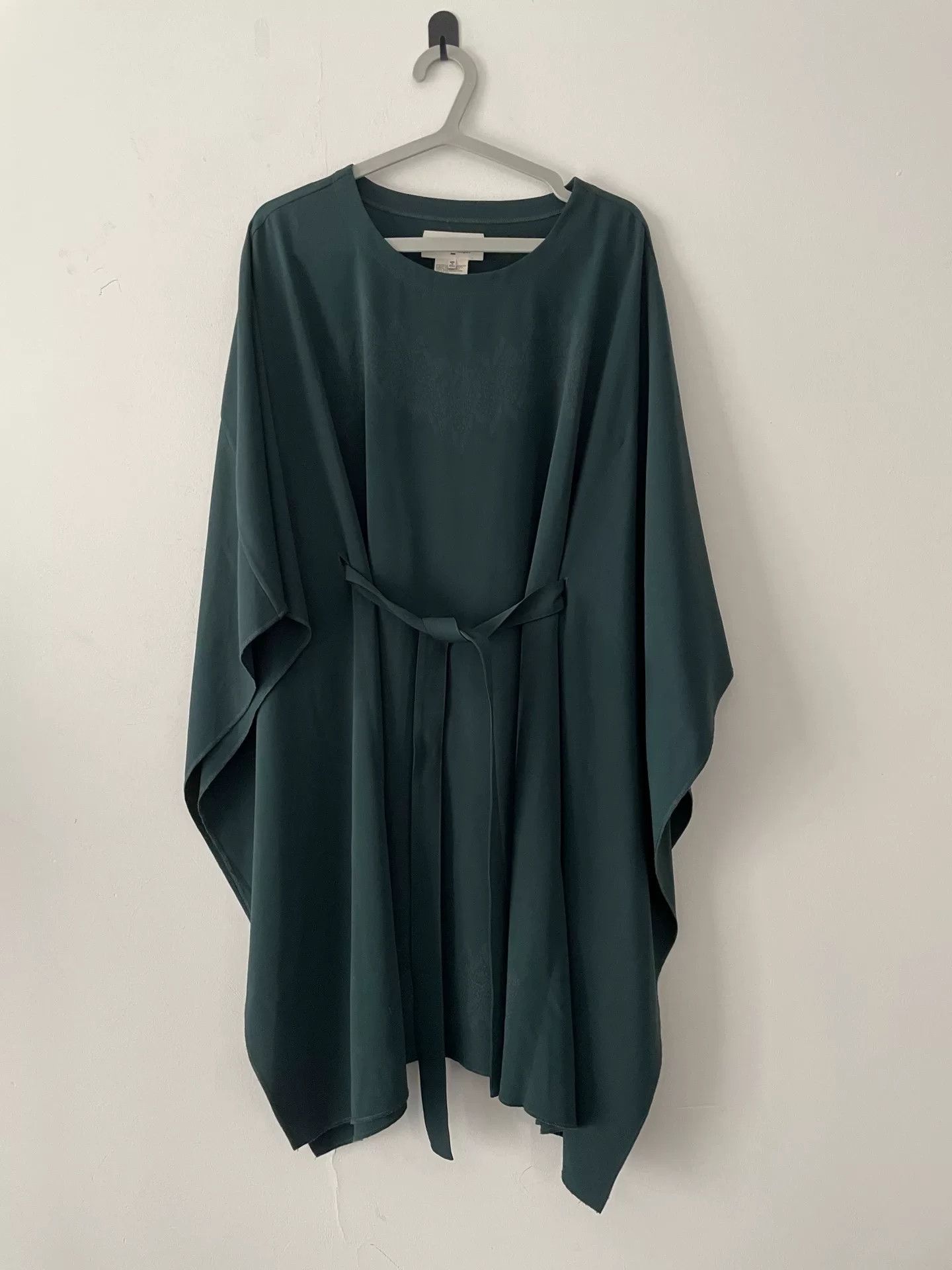 unique oversized cape sleeve top