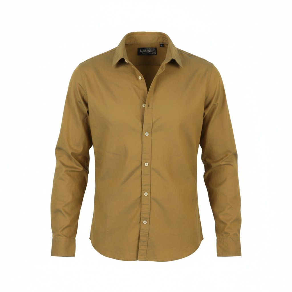 Scotch & Soda M Brown Holographic Button-Up Shirt 89045 Size US M / EU 48-50 / 2 - 1 Thumbnail