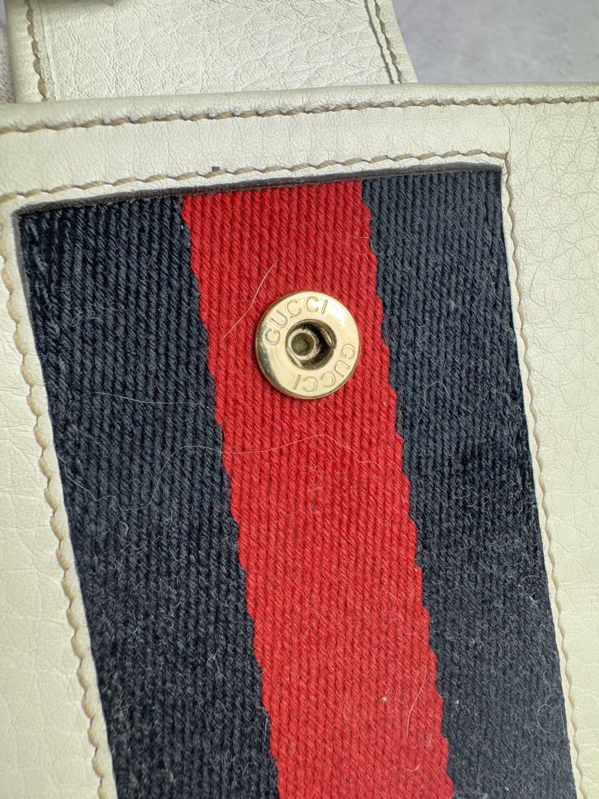 Gucci Gucci Wallet Vintage White Size ONE SIZE - 5 Thumbnail