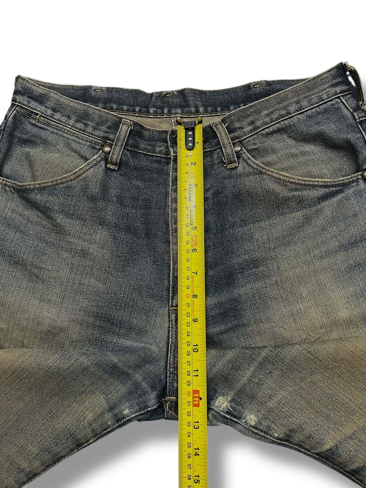 Wrangler Vintage Wrangler Japan (NIP) Denim- Faded Mud Wash Jeans W34 Size US 34 / EU 50 - 17 Thumbnail