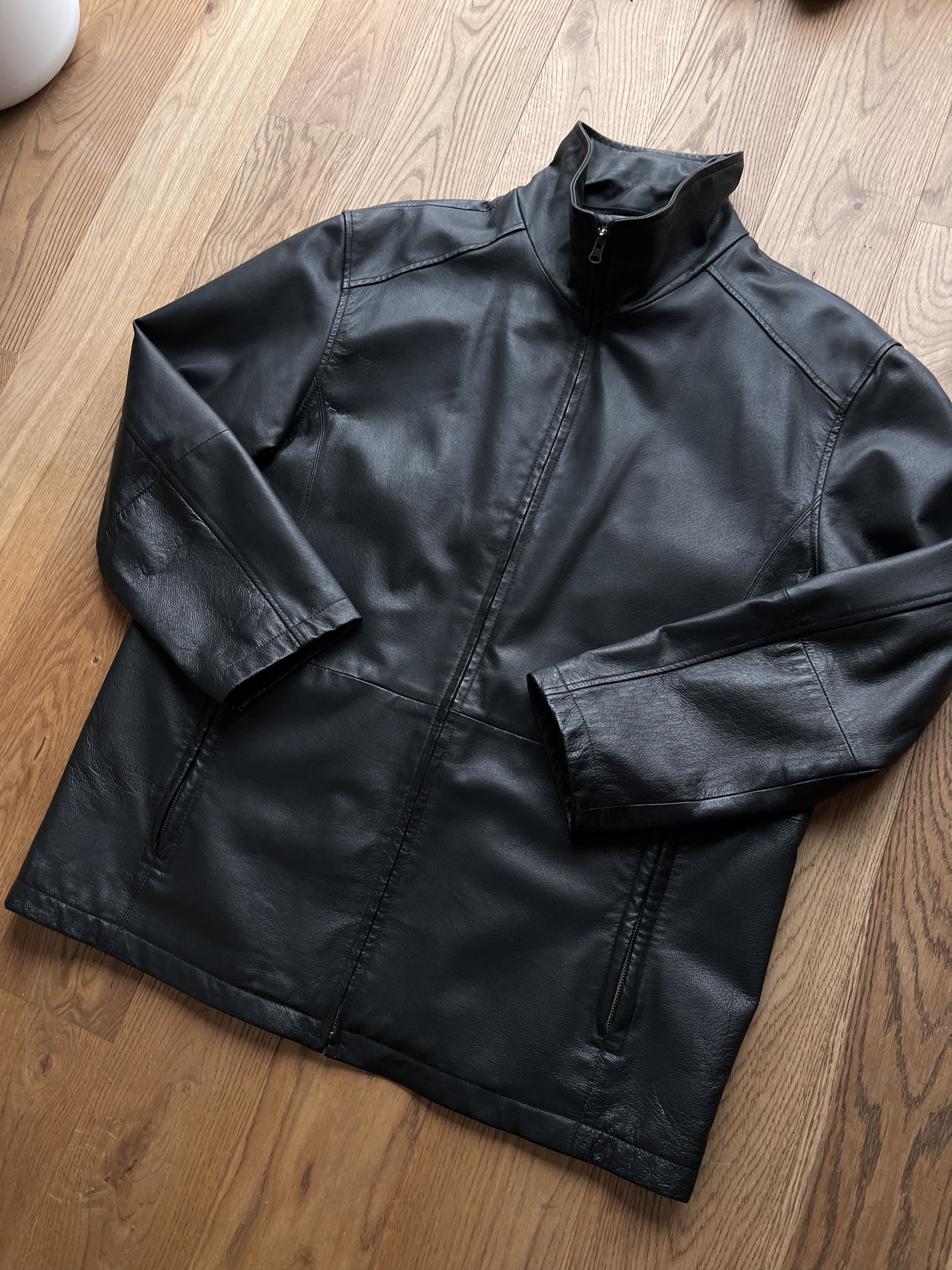 If Six Was Nine 14th Addiction Yohji Yamamoto style leather jacket LGB Boxy Size US XXL / EU 58 / 5 - 14 Thumbnail