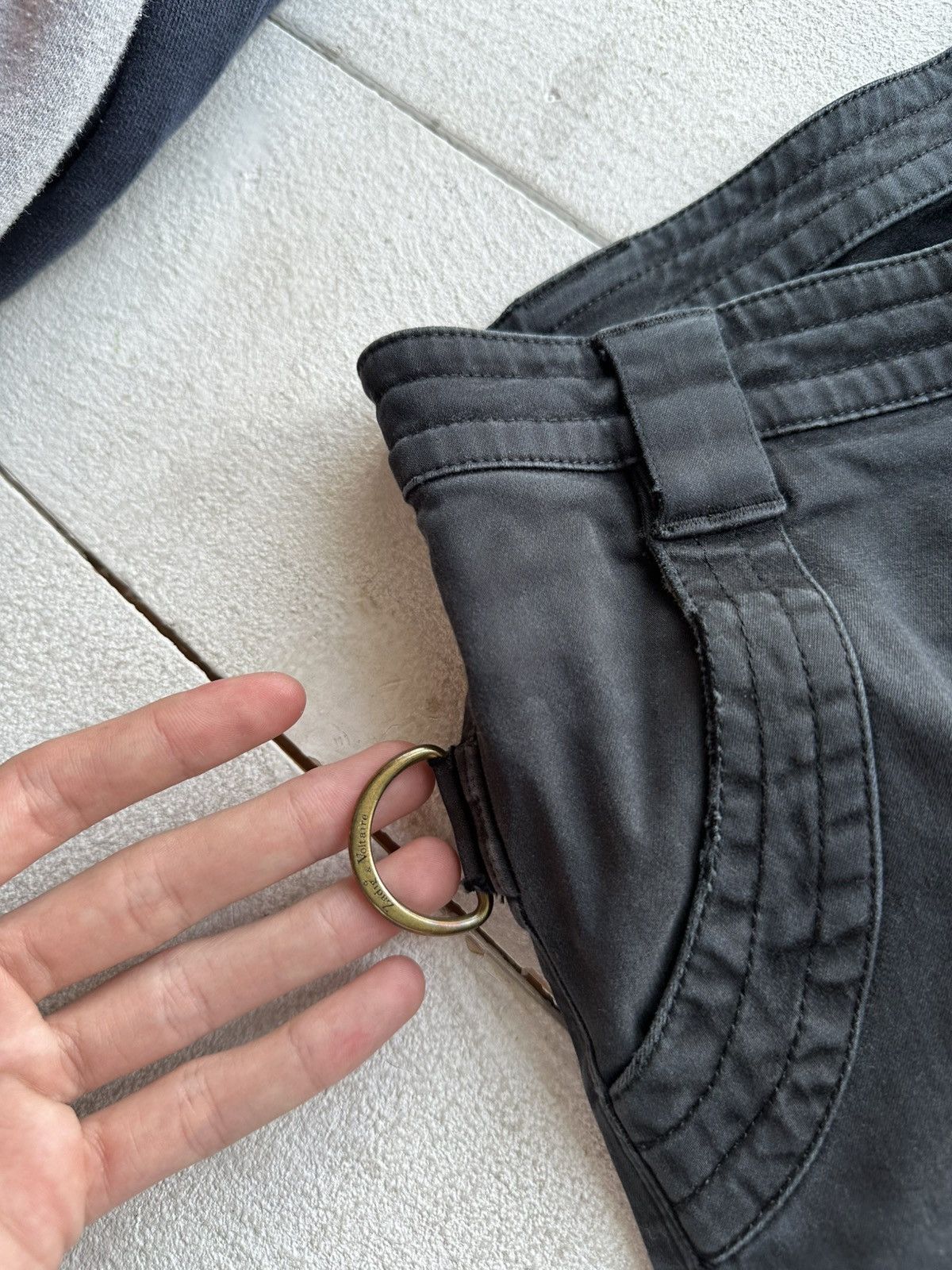 Zadig & Voltaire 🚨Vintage ZADIG & VOLTAIRE Pants black luxury denim Size 30" / US 8 / IT 44 - 7 Thumbnail