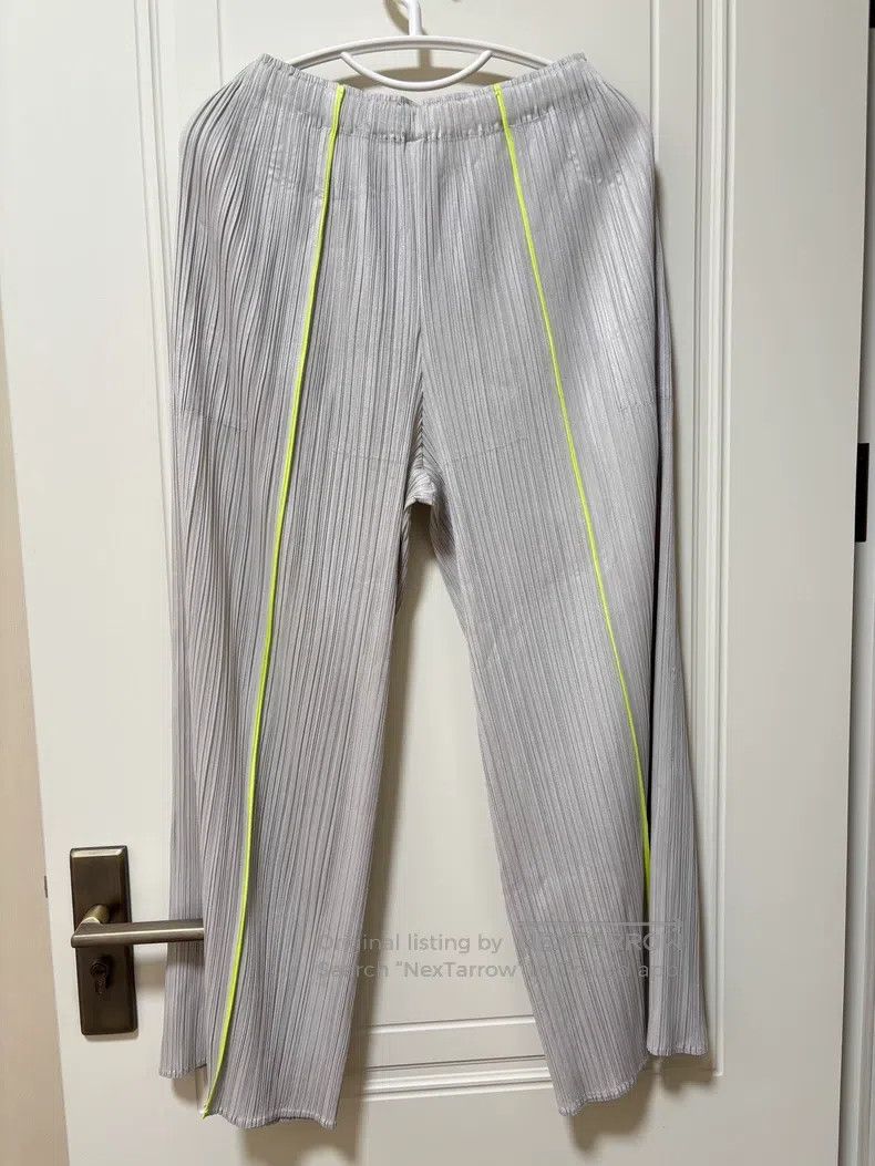 Issey Miyake Issey Miyake Gray Long Pants Size 26" / US 2 / IT 38 - 2 Thumbnail