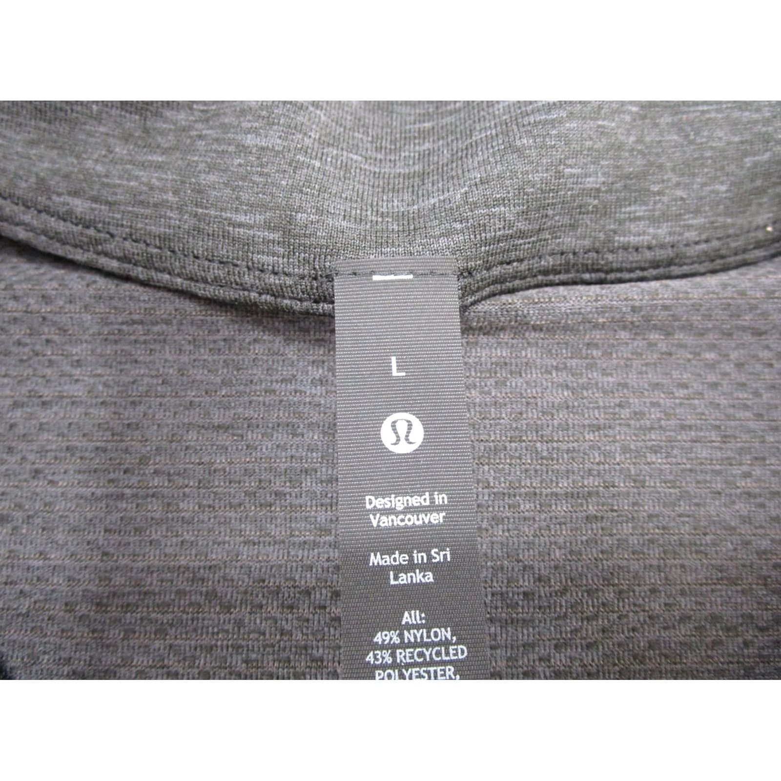 Lululemon Lululemon Metal Vent Tech 1/4 Zip Pullover Mens Size L Black Long Sleeve Light Shirt Size US L / EU 52-54 / 3 - 2 Thumbnail