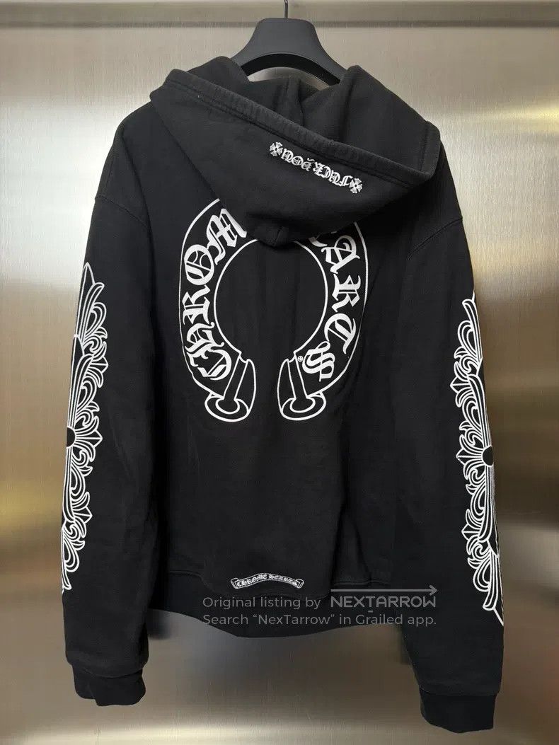 Chrome Hearts CHROME HEARTS Size M Waffle vine horseshoe zipper sweater Size US M / EU 48-50 / 2 - 1 Thumbnail