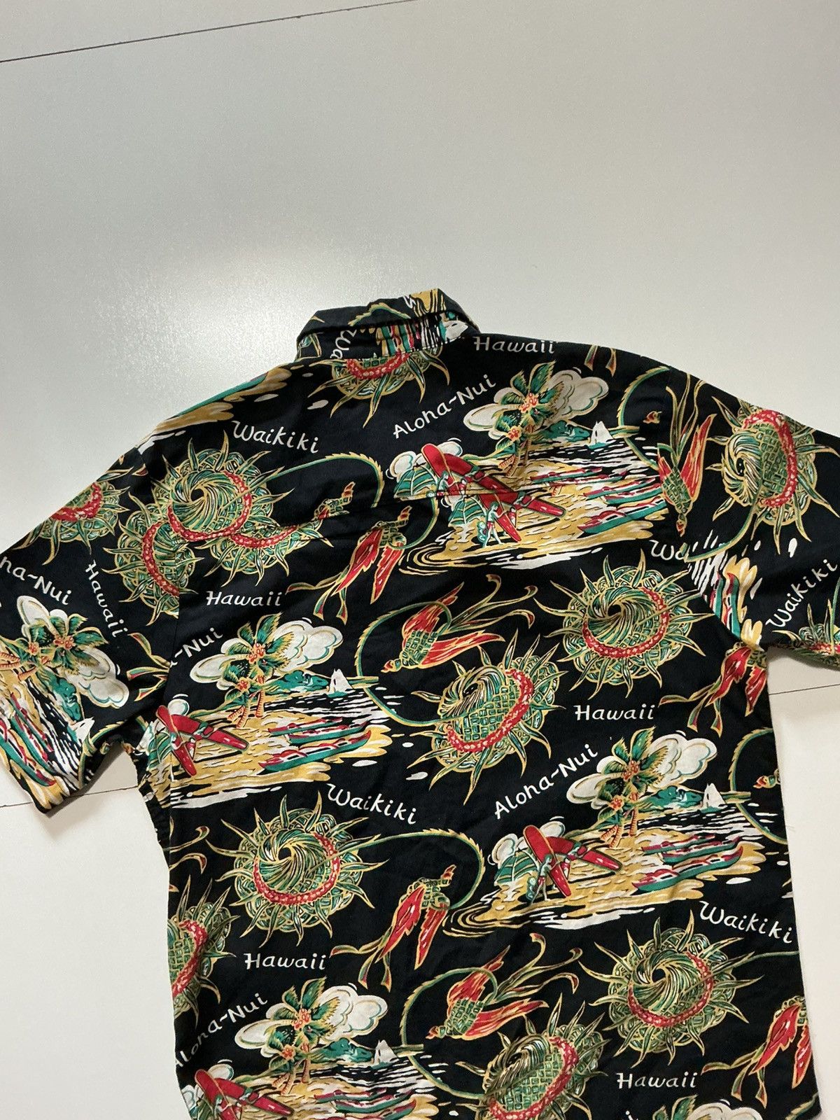 Huf Huf Worldwide Aloha Nui Hawaii Hawaiian Button S/S Shirt Size US M / EU 48-50 / 2 - 4 Thumbnail
