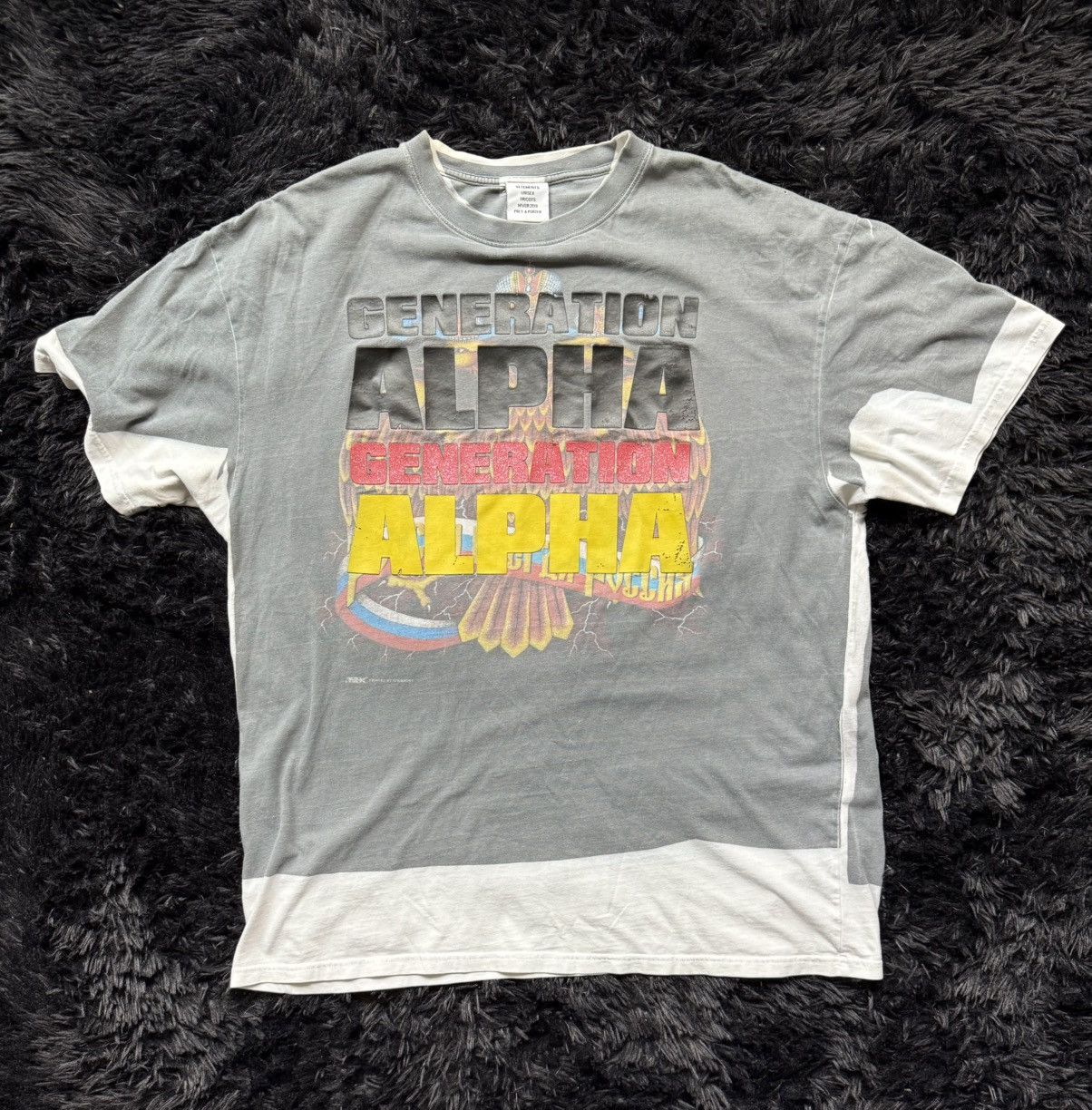 Vetements Trompe L'oeil “Generation Alpha” Short Sleeve Fall 2018 Size US S / EU 44-46 / 1 - 1 Thumbnail