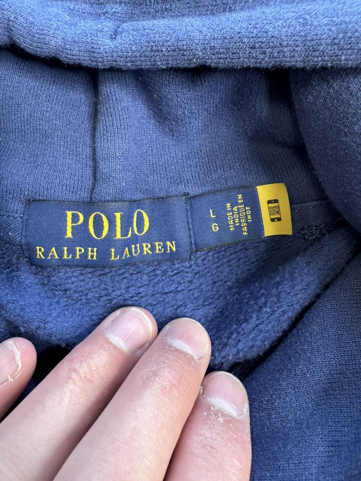 Polo Ralph Lauren Vintage Polo Ralph Lauren Hoodie Size US L / EU 52-54 / 3 - 7 Thumbnail