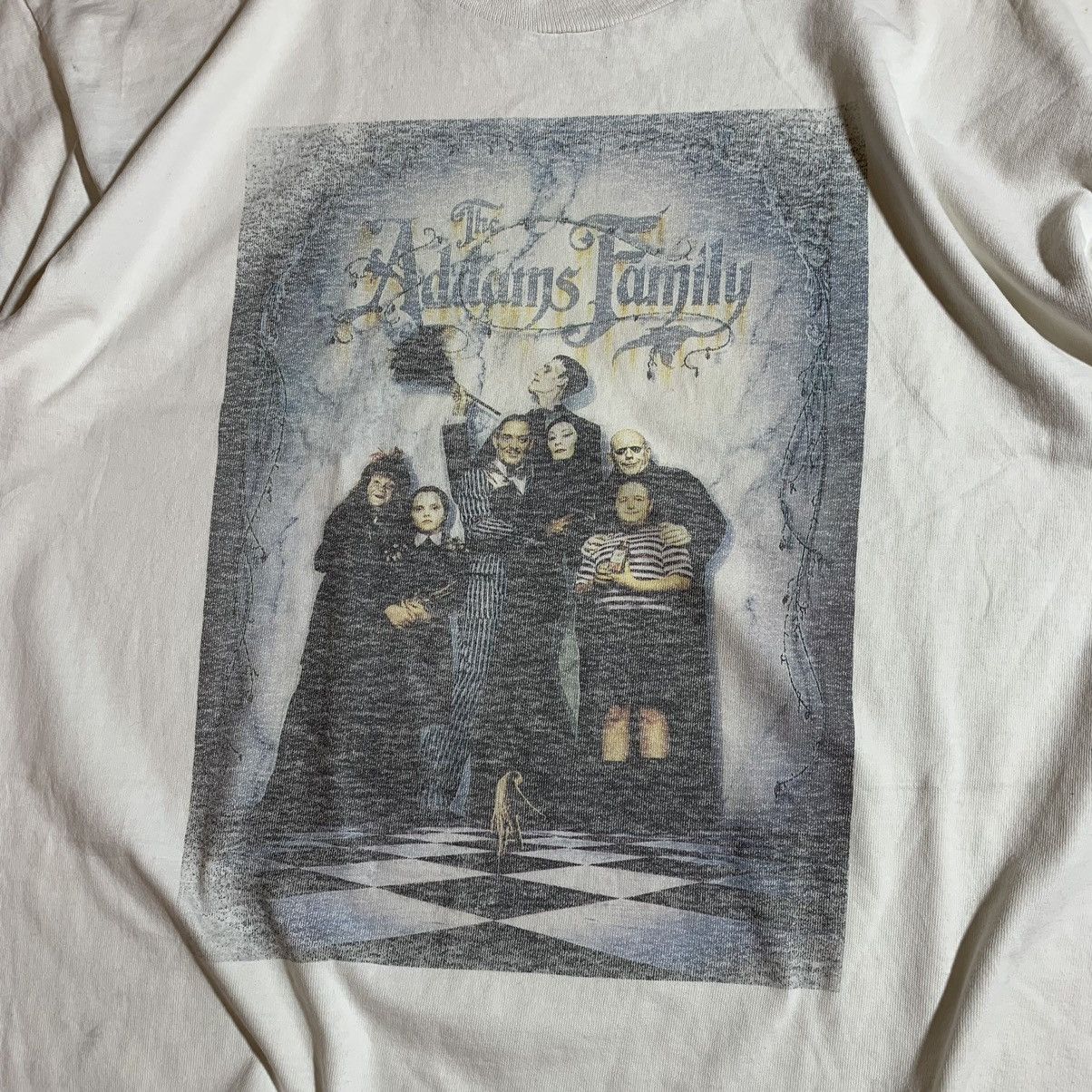 Vintage VTG 90s Adams Family single stitch t-shirt Size US L / EU 52-54 / 3 - 2 Thumbnail