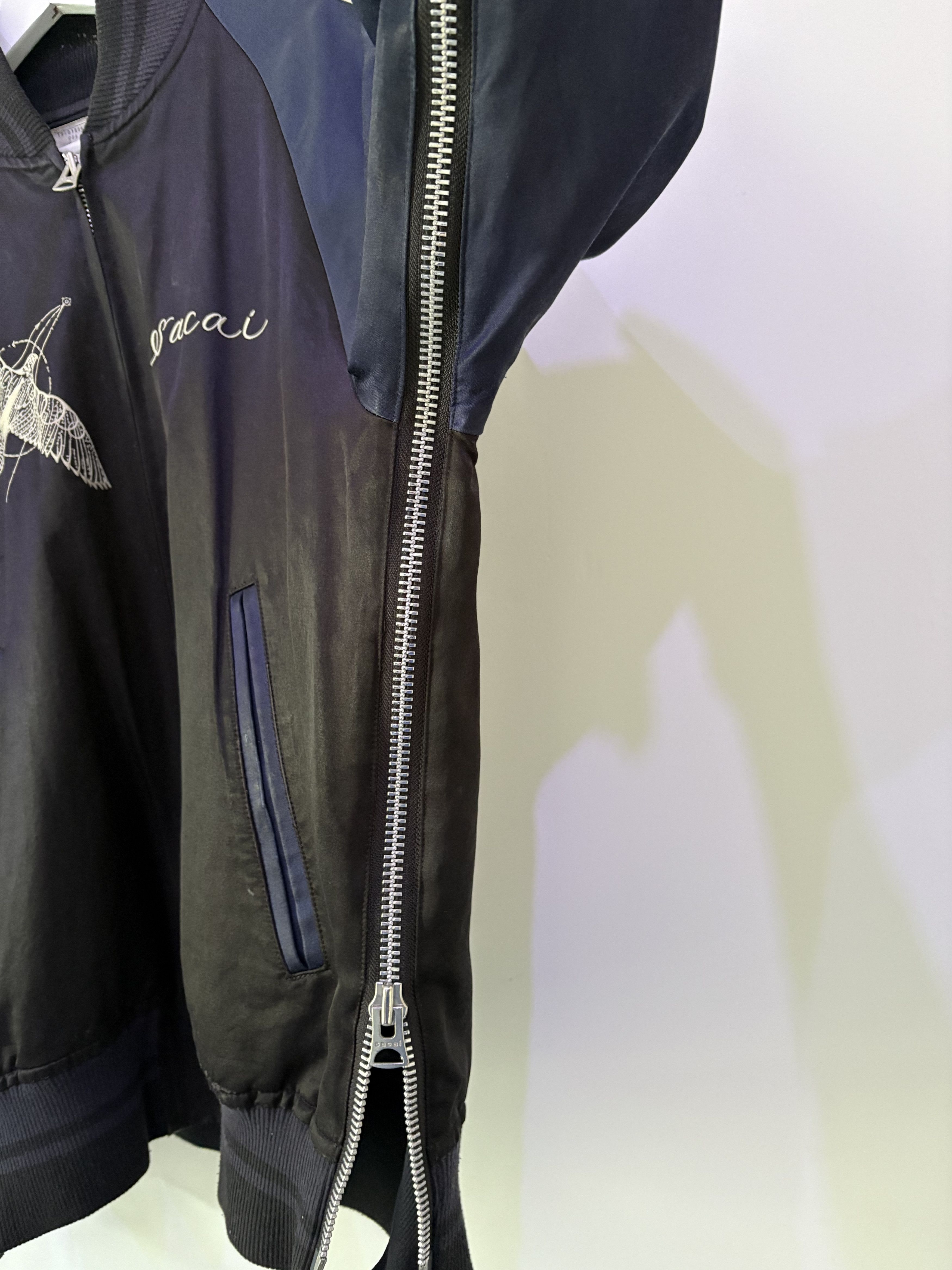 Sacai SACAI DR WOO BOMBER Size US L / EU 52-54 / 3 - 8 Thumbnail