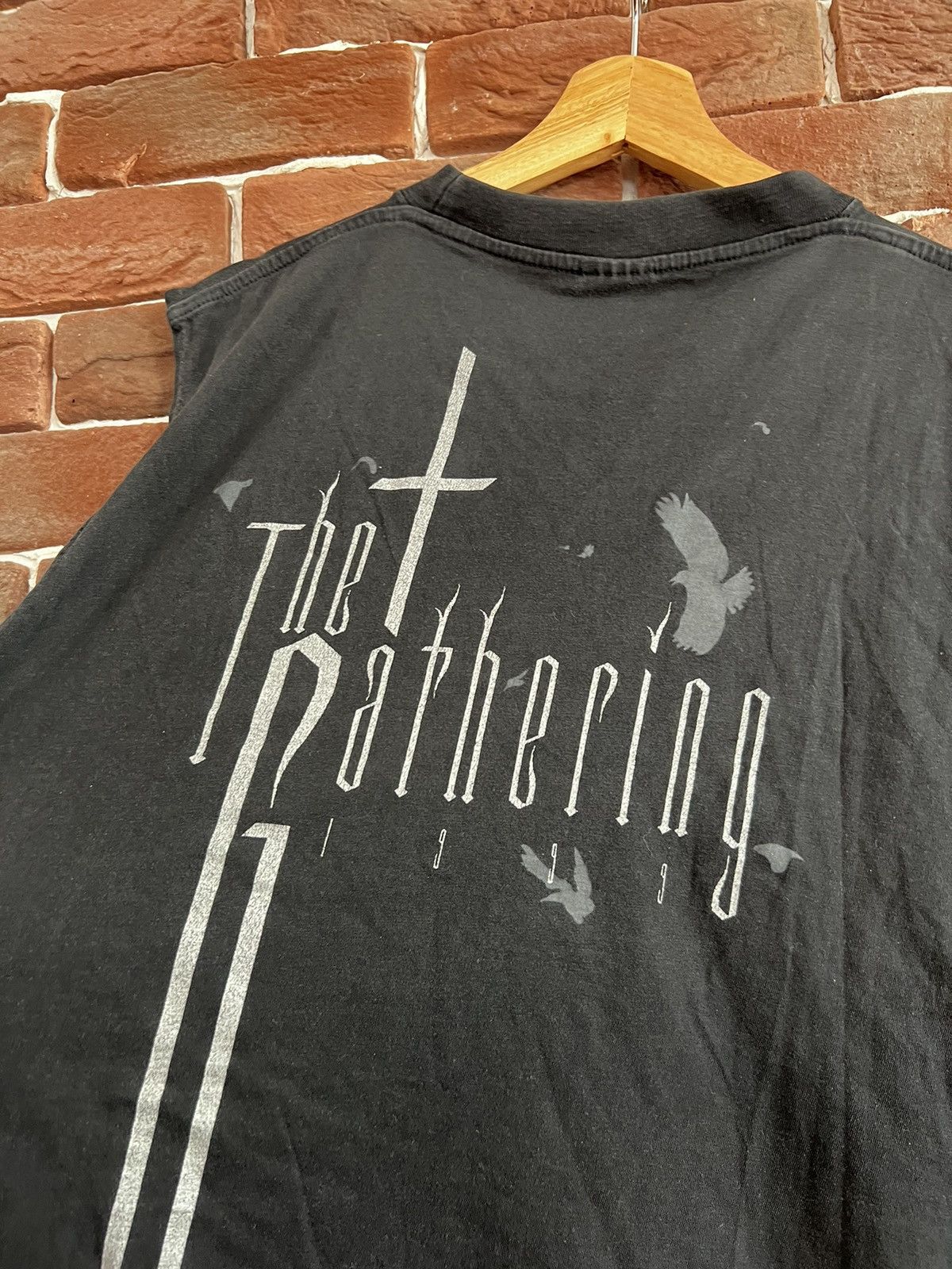Band Tees 90’s Vintage TESTAMENT THE GATHERING Thrash METAL SHIRT Band Size US L / EU 52-54 / 3 - 4 Thumbnail
