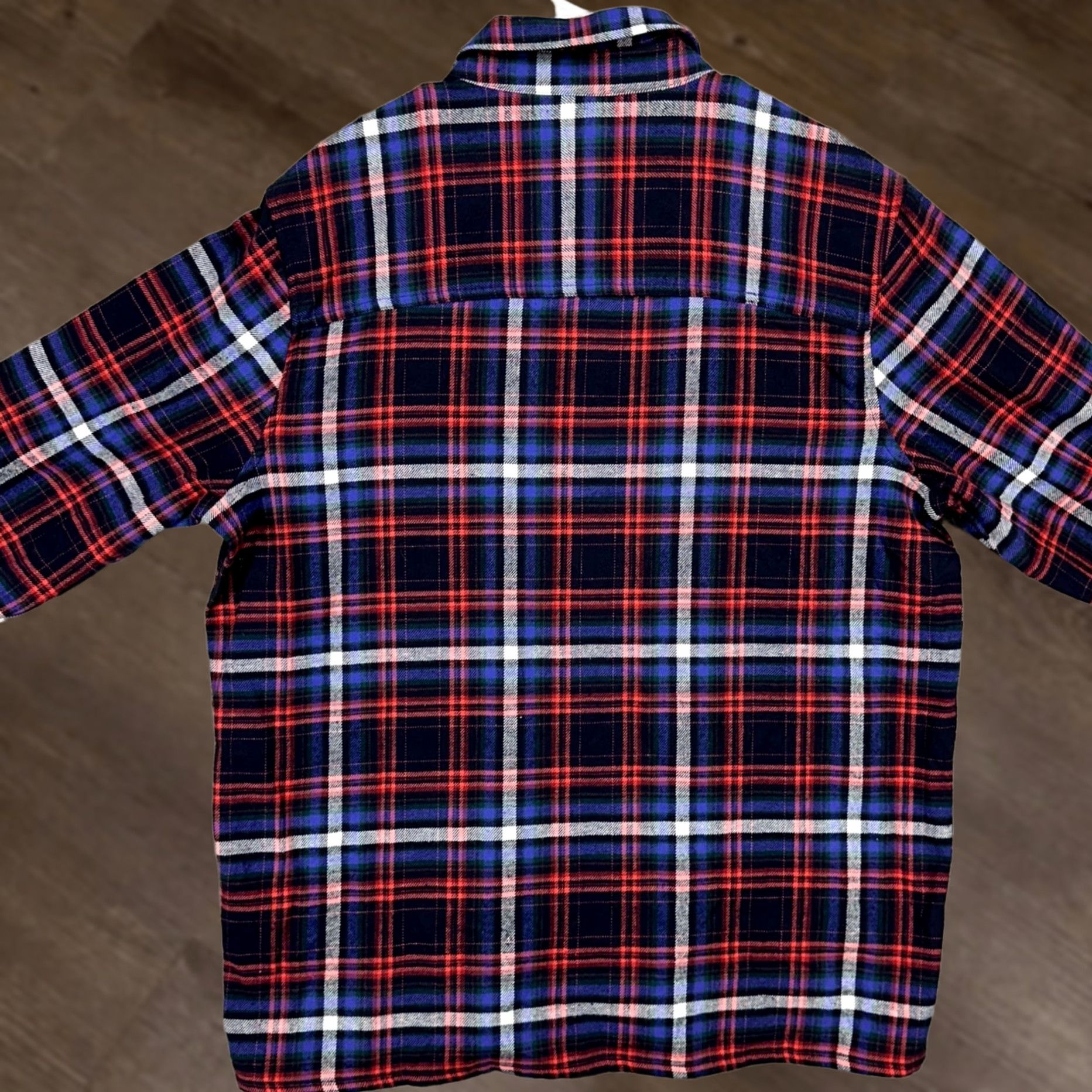 Zara Zara Shirt Flannel Button Up Mens Medium Blue Multi Plaid Relaxed Fit Pocket NEW Size US M / EU 48-50 / 2 - 1 Thumbnail