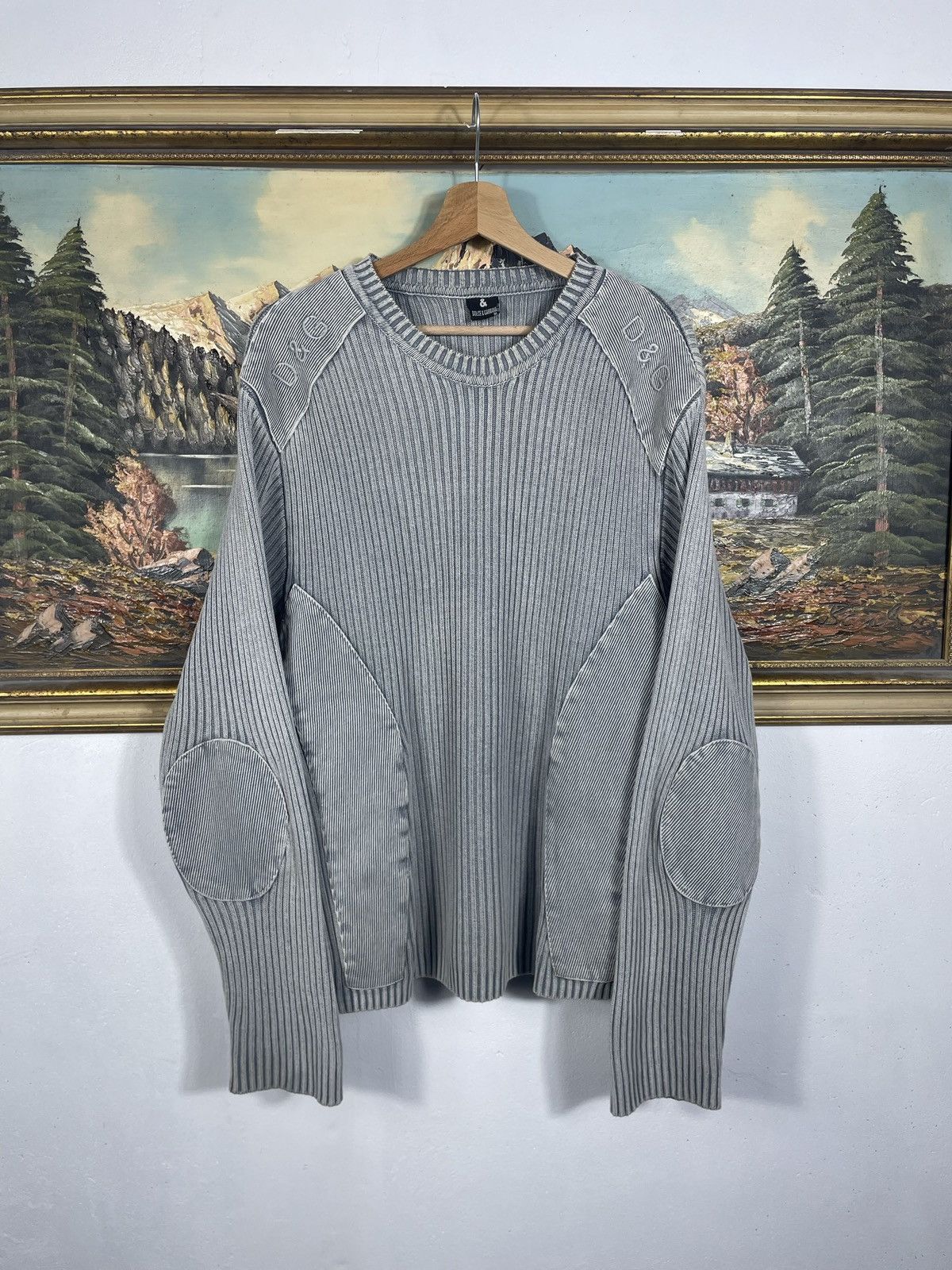 Dolce & Gabbana × Vintage Dolce&Gabbana D&G Sweatshirt Crewneck Jumper Sweater Pull Size US M / EU 48-50 / 2 - 1 Thumbnail