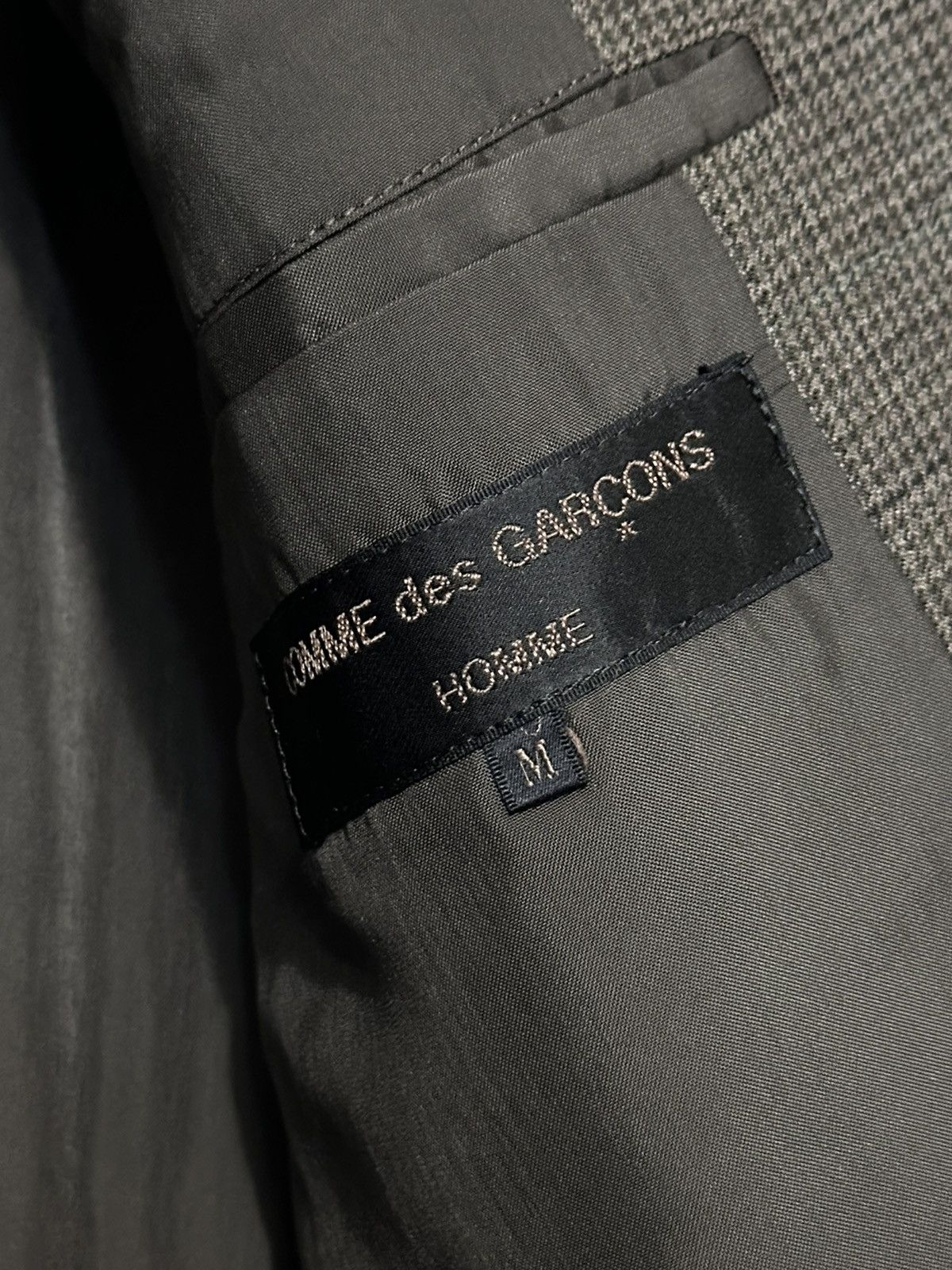 Comme des Garcons A/W89 Comme des Garcons Plaid Brown/Gray Luxury Wool Suit Size 48R - 24 Thumbnail
