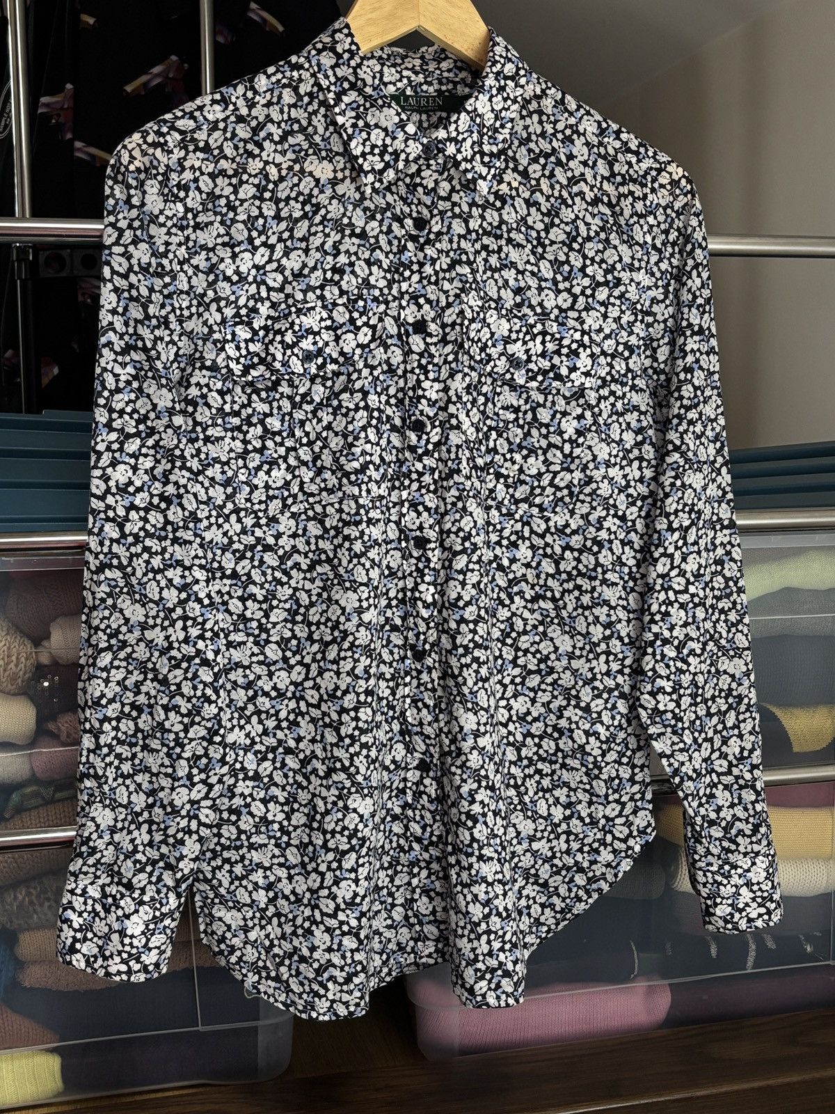 Designer × Ralph Lauren Ralph Lauren Floral Print Shirt Size M / US 6-8 / IT 42-44 - 2 Thumbnail