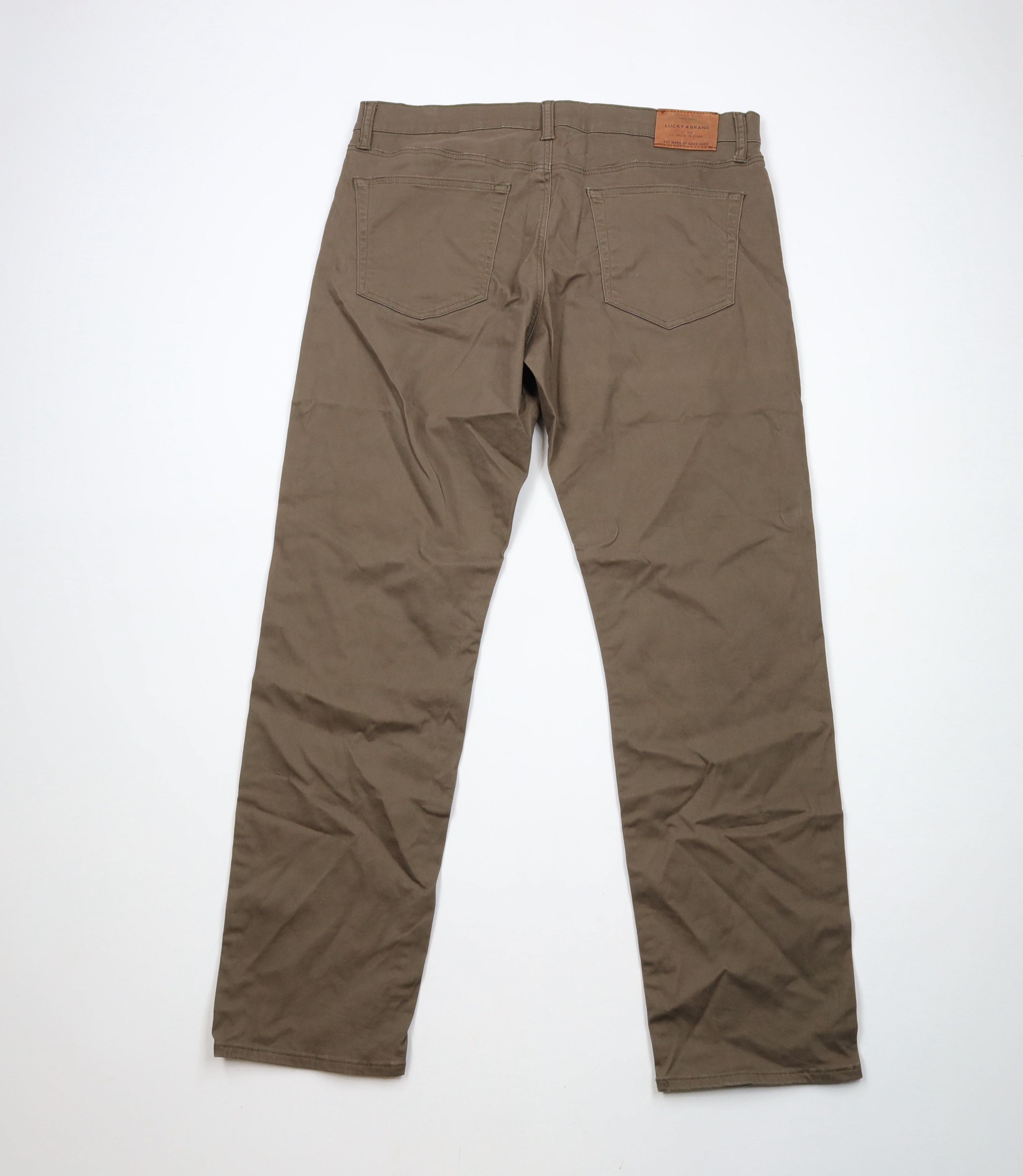 Lucky Brand × Vintage Vintage Y2K Lucky Brand 121 Slim Fit Straight Leg Pants Size US 36 / EU 52 - 8 Thumbnail