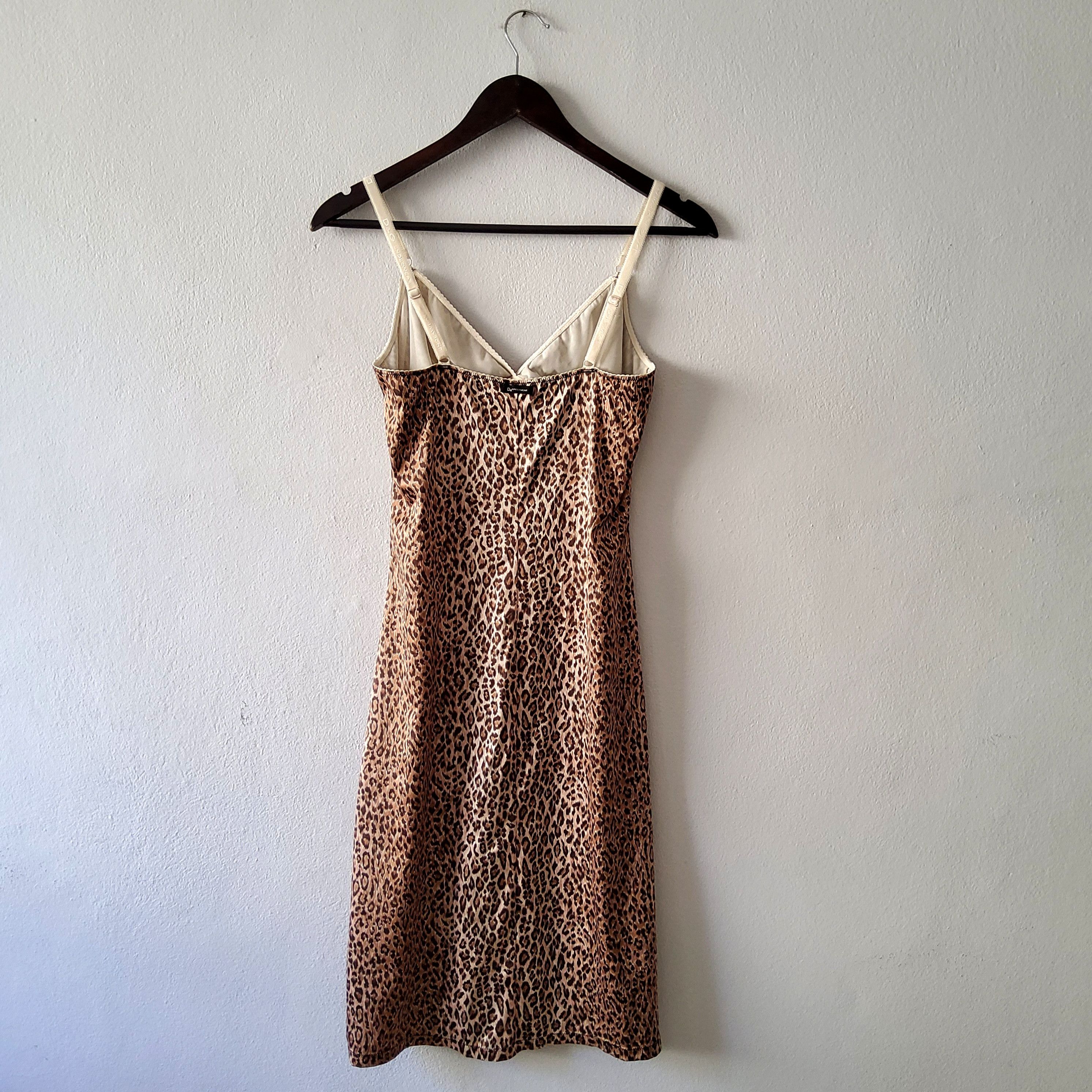 Dolce & Gabbana Dolce & Gabbana vintage y2k animal print lingerie slip dress Size L / US 10 / IT 46 - 5 Thumbnail