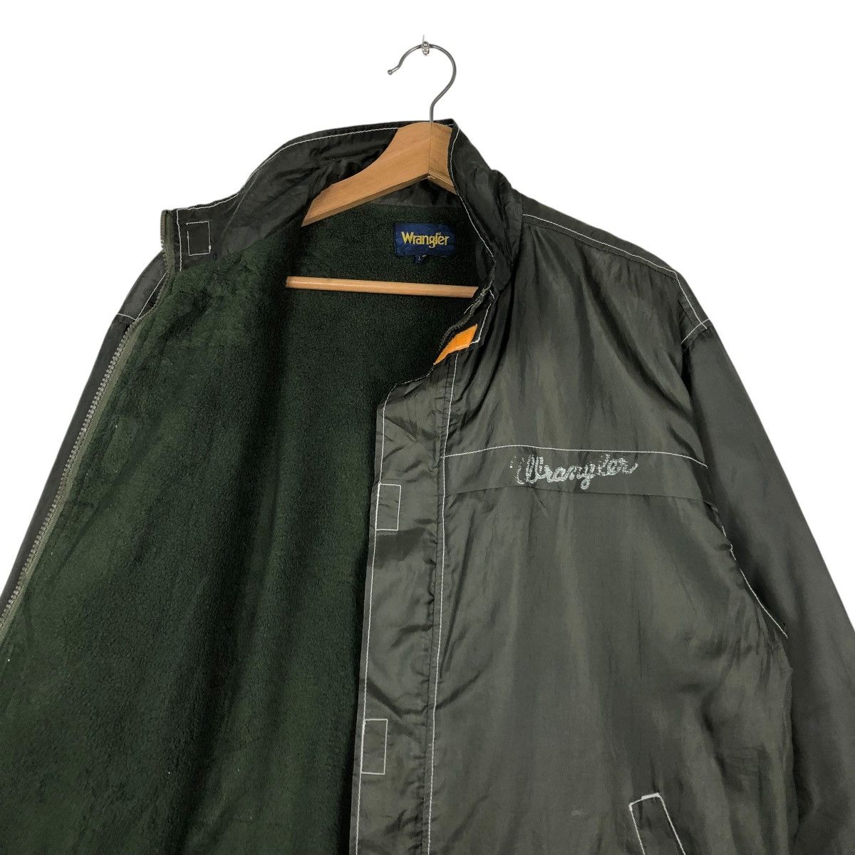 Japanese Brand 🔥VINTAGE ZIPPER JACKET WRANGLER SMALL PONY Size US S / EU 44-46 / 1 - 14 Thumbnail