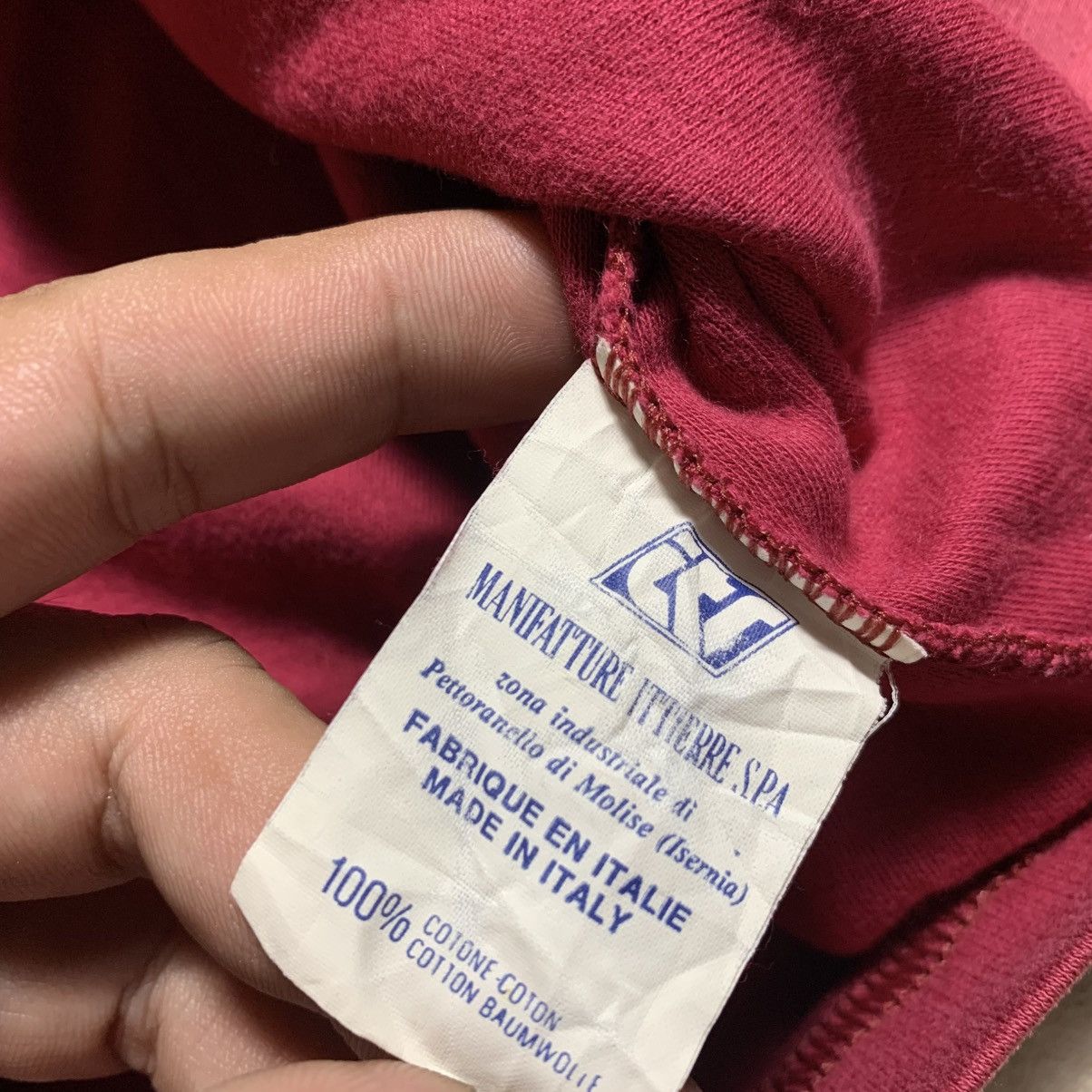 Versace Destroy💥 Vintage Versace Polo Longsleeve Size US M / EU 48-50 / 2 - 9 Thumbnail