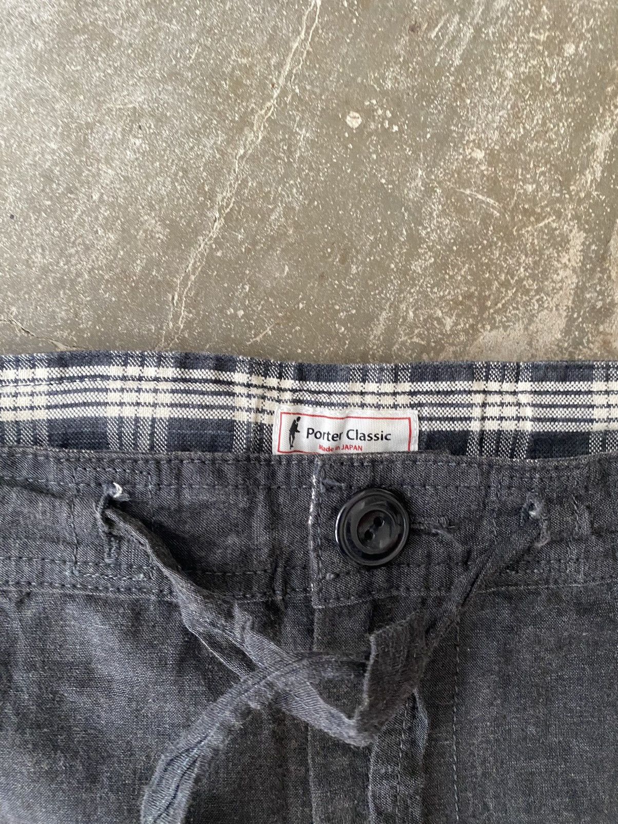 Porter Classic Porter Classic Cropped Pants 45r Kapital Engineered Garments Size US 32 / EU 48 - 3 Thumbnail
