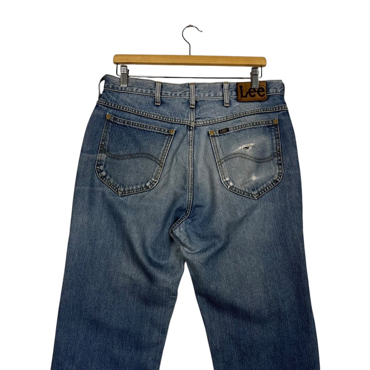Lee Vintage Lee Distressed Denim Jeans Size US 34 / EU 50 - 9 Thumbnail