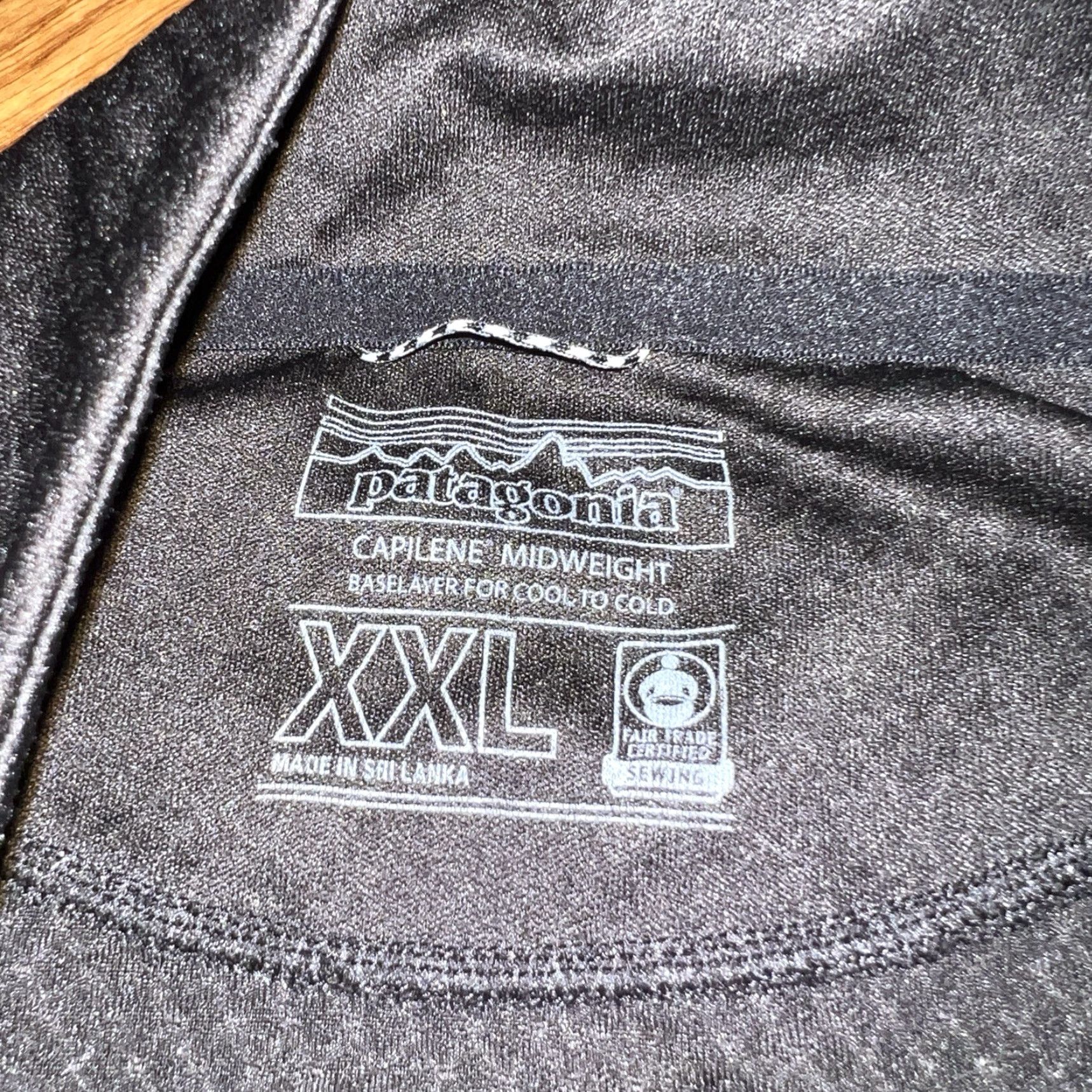 Patagonia Patagonia Men’s Top Pullover Capilene Midweight 1/4 Zip Base Layer Size 2XL Size US XXL / EU 58 / 5 - 4 Thumbnail