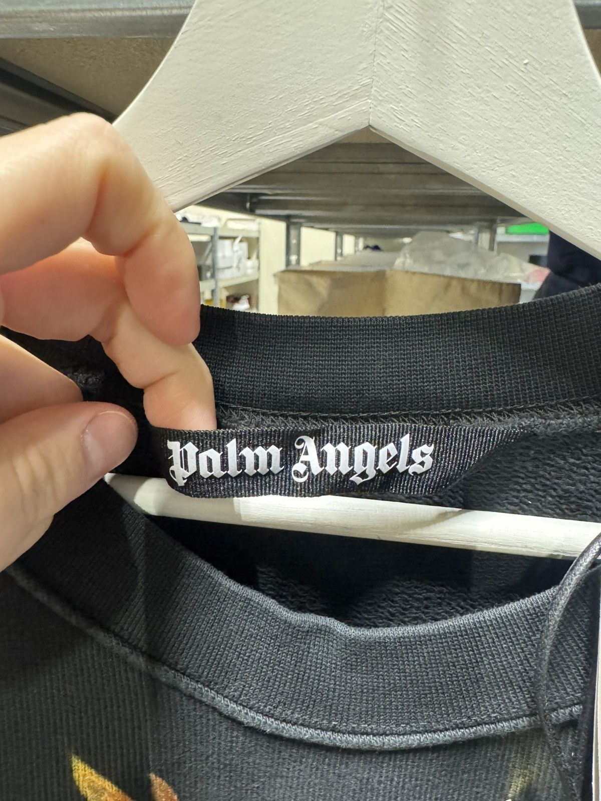 Palm Angels Palm Angels Burning Logo Printed Sweatshirt NEW 650$ Size US S / EU 44-46 / 1 - 6 Thumbnail