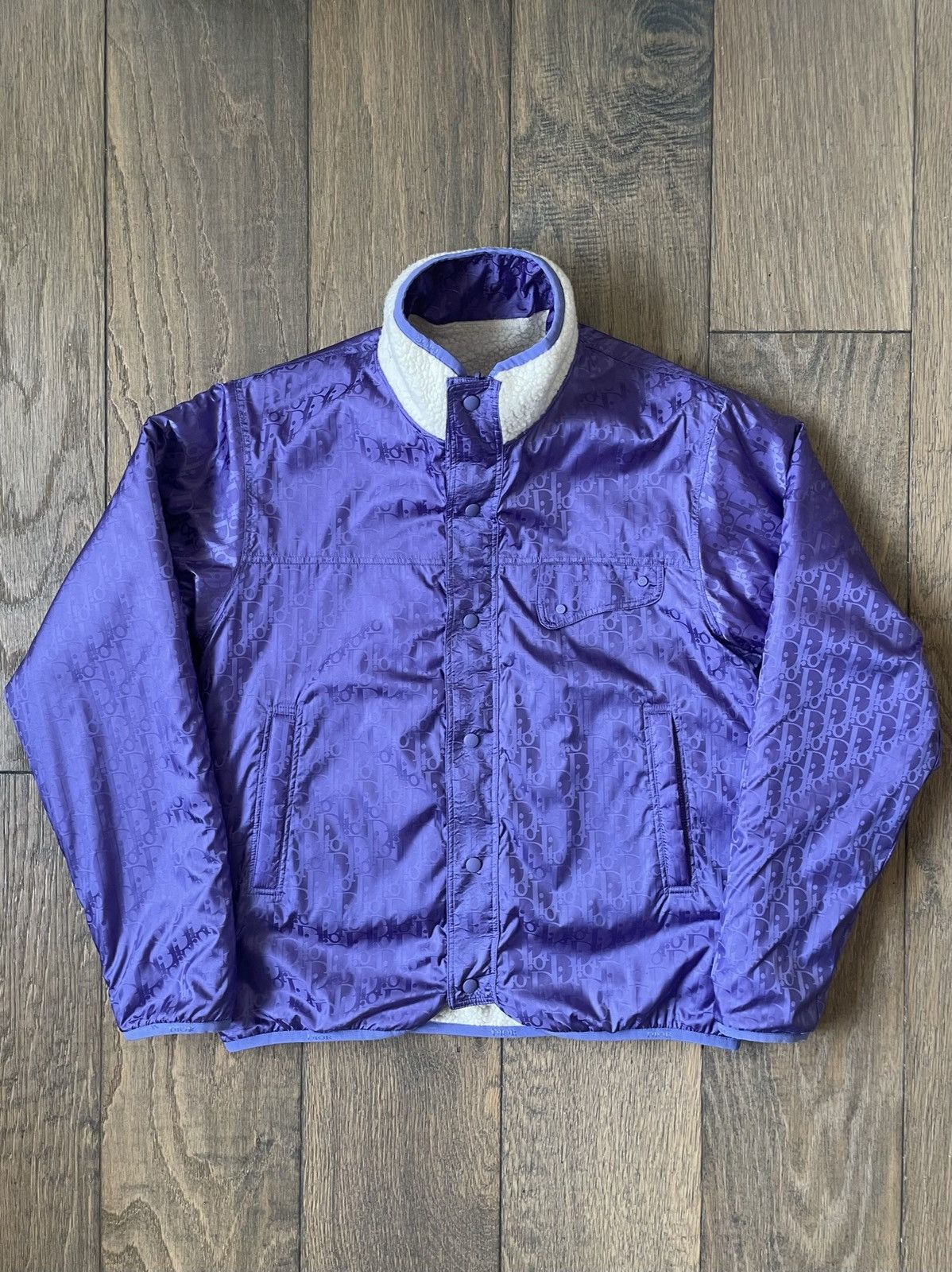 Dior Dior Oblique Reversible Puffer/Sherpa Jacket Size US M / EU 48-50 / 2 - 3 Thumbnail