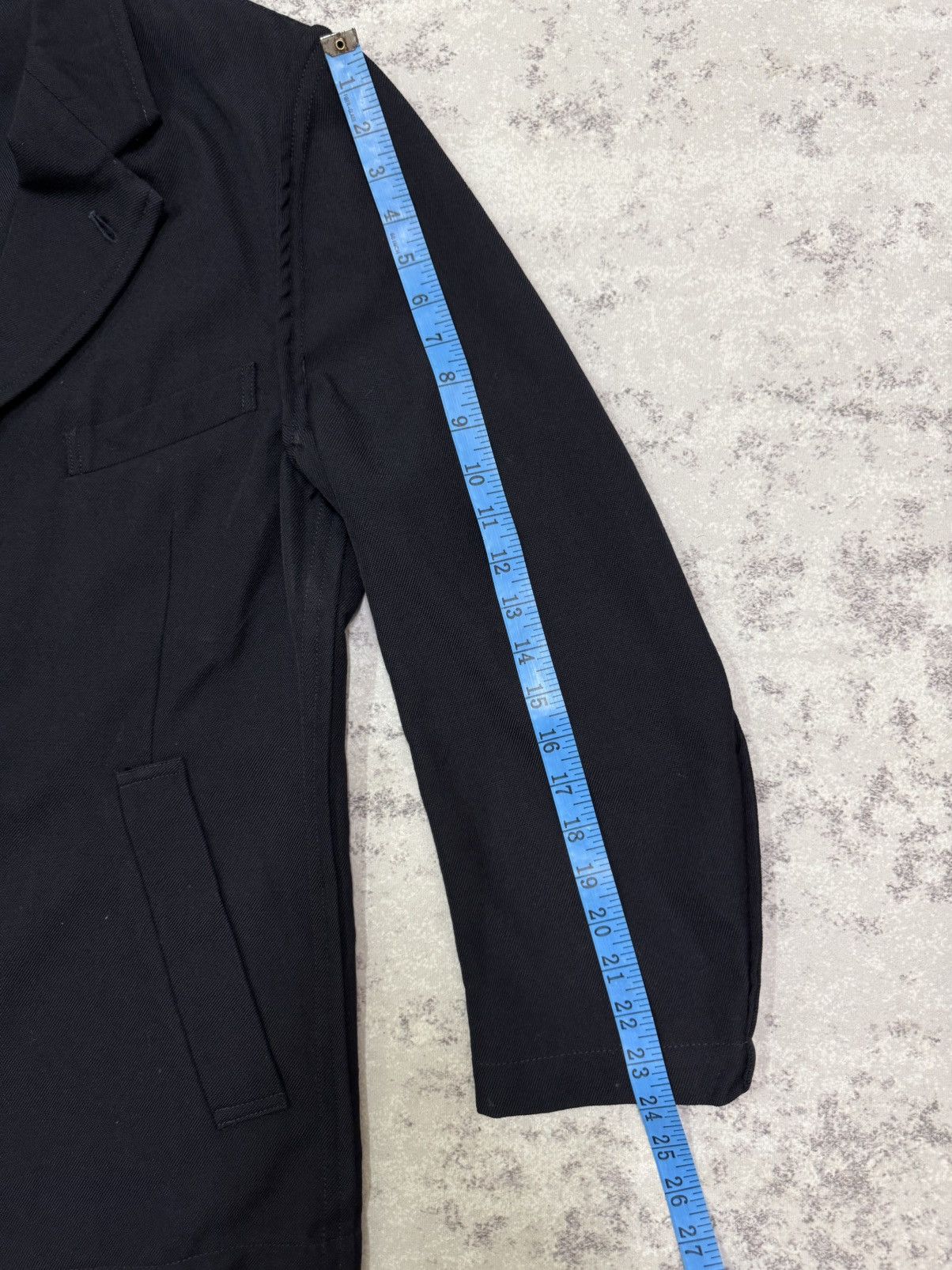 Comme des Garcons Homme Plus AD1998 Comme Des Garcons Homme Plus Linen Wool Coat Jacket Size US M / EU 48-50 / 2 - 24 Thumbnail