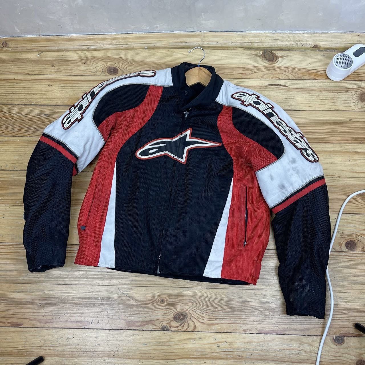 Alpinestars Alpinestars Textile Mesh Motorcycle Jacket Black Red White Size US M / EU 48-50 / 2 - 1 Thumbnail