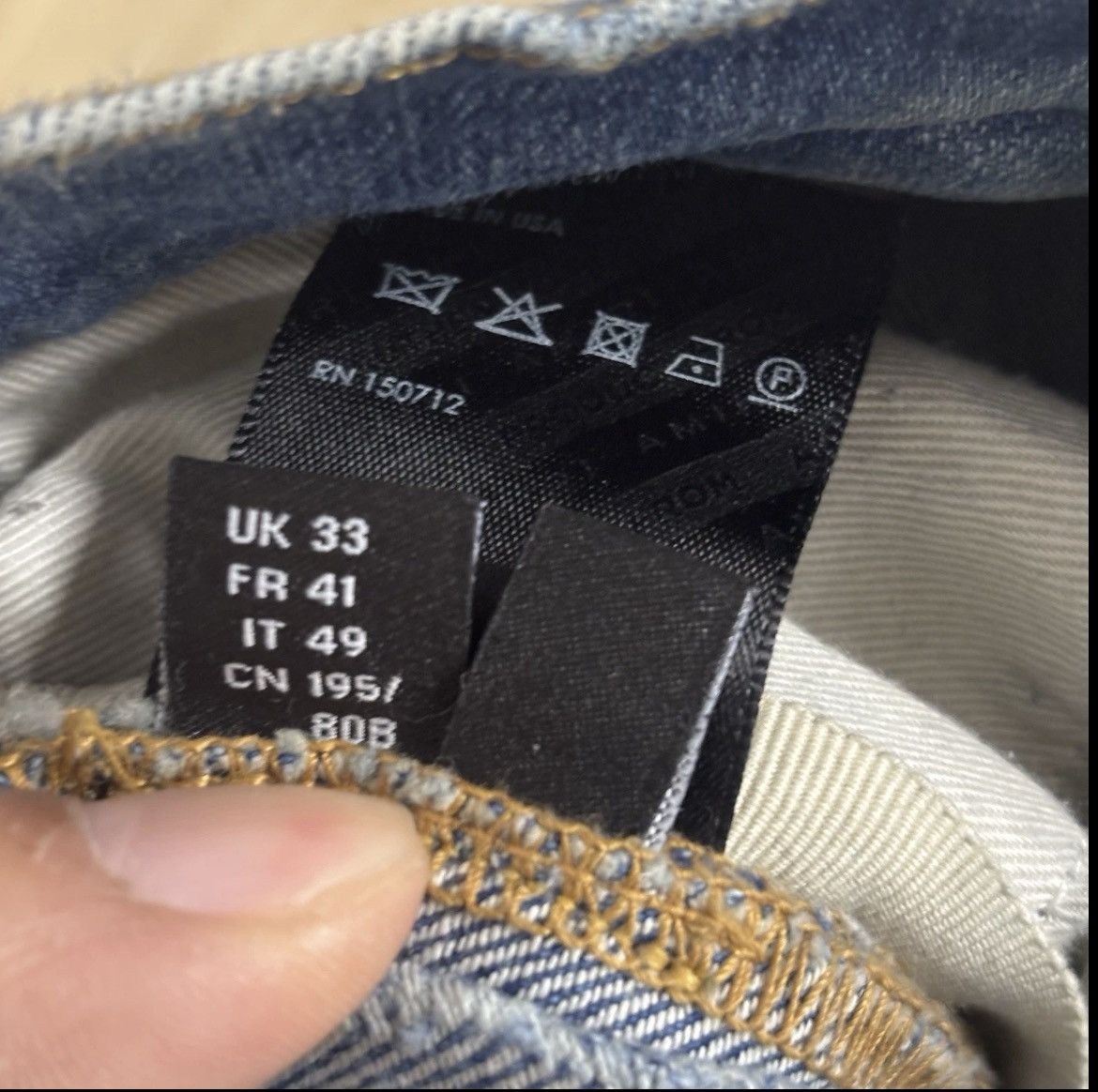 Amiri Amiri jeans Size US 33 - 13 Thumbnail