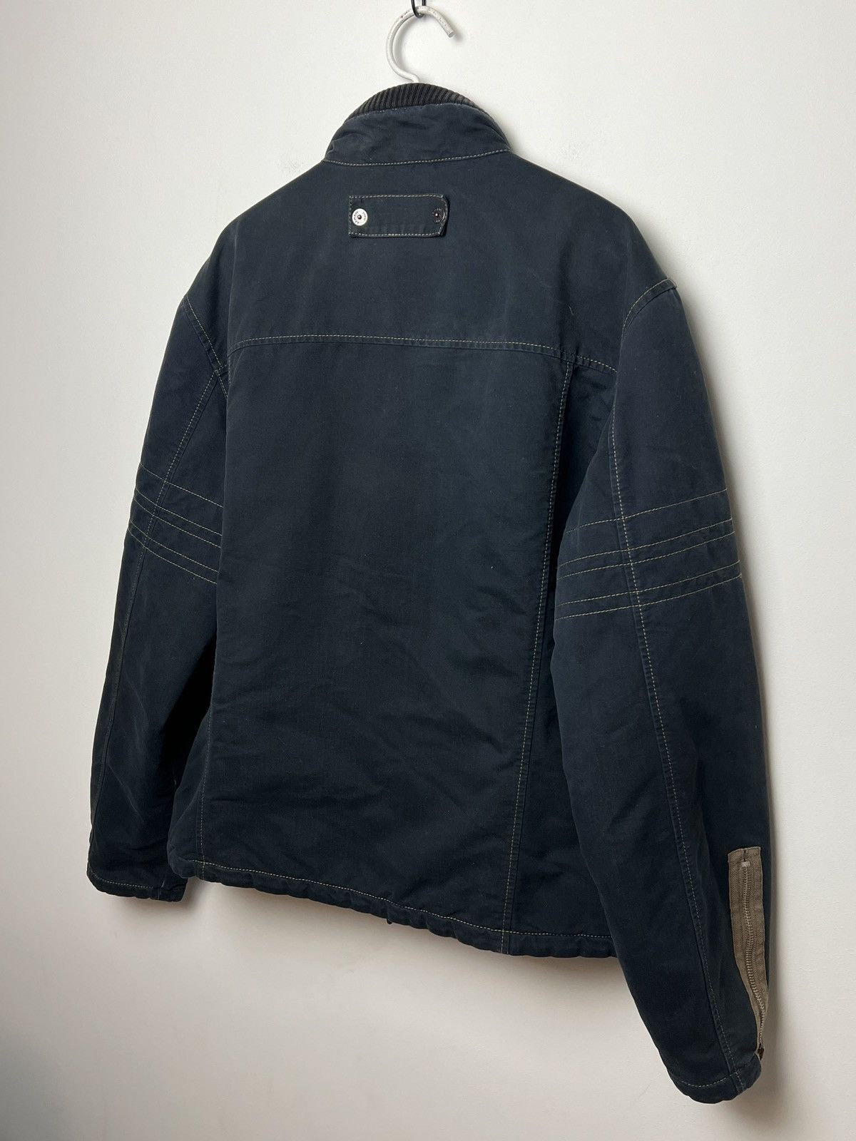 Giorgio Armani armani y2k archive solid work jacket Size US L / EU 52-54 / 3 - 9 Thumbnail
