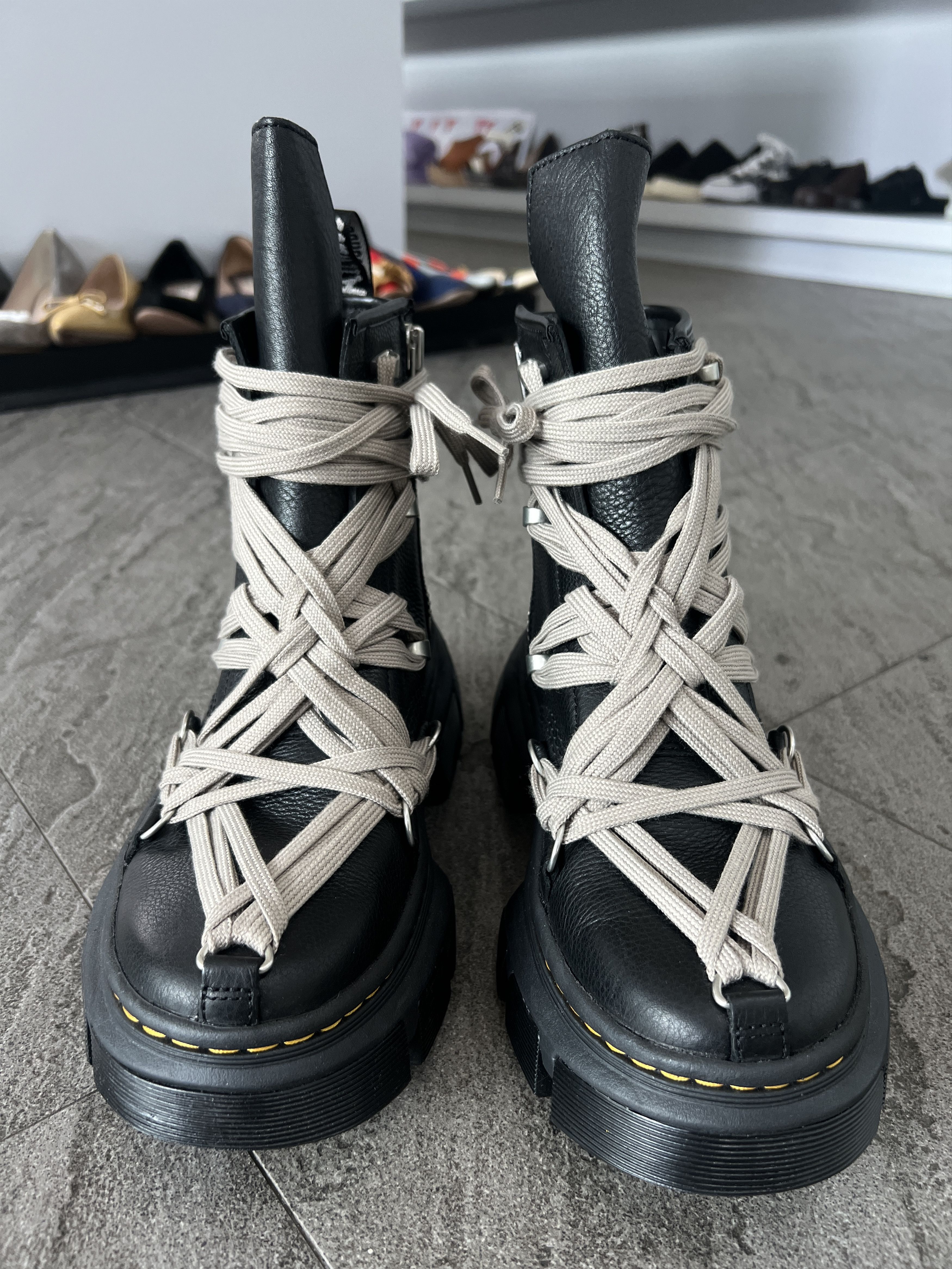 Dr. Martens × Rick Owens Dr Martens x Rick Owens 1460 DMXL Megalace EU39 Size US 9 / IT 39 - 4 Thumbnail