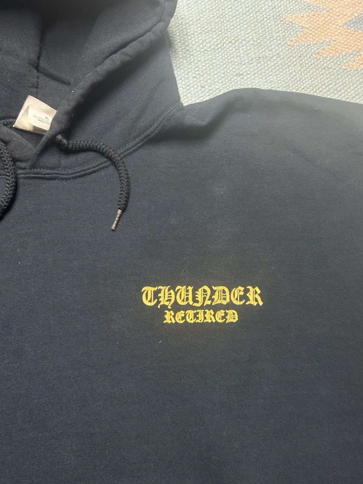 Vintage hoodie sons of zodiac M/C flint Michigan motorcycle biker XL Size US XL / EU 56 / 4 - 9 Thumbnail