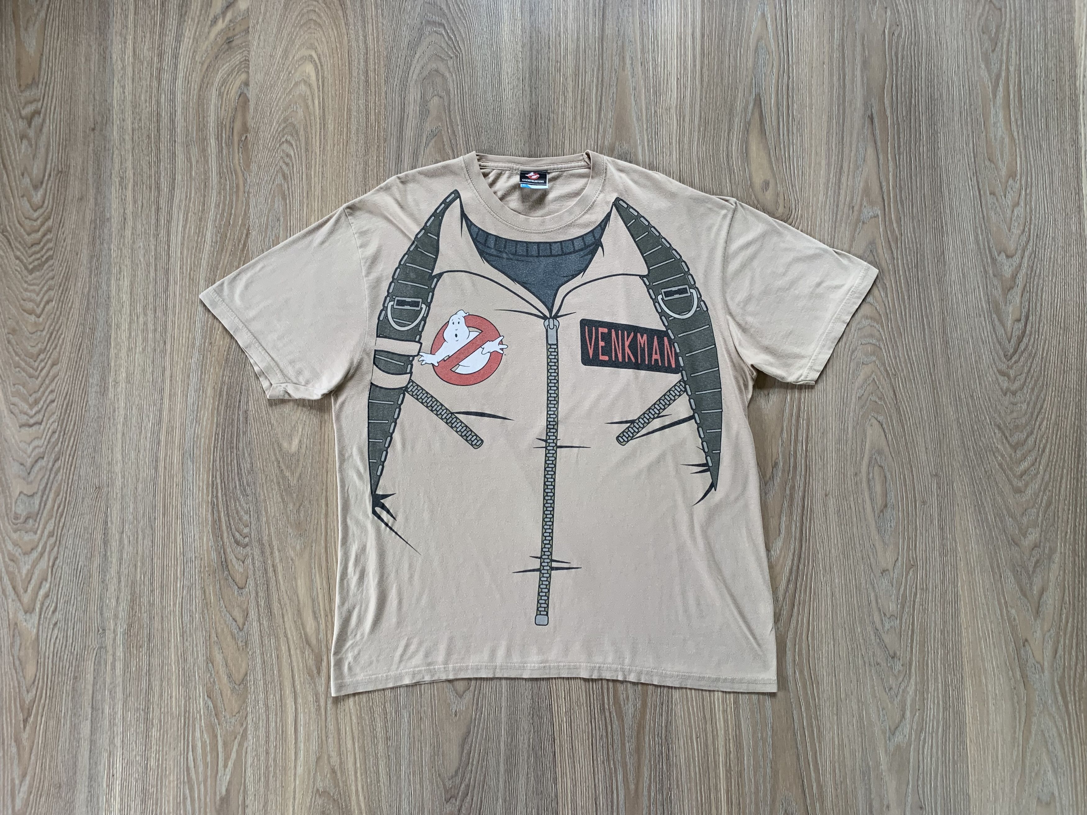 Vintage StarWorld Ghostbusters Overprinted Cotton T-Shirt Size US XL / EU 56 / 4 - 1 Thumbnail