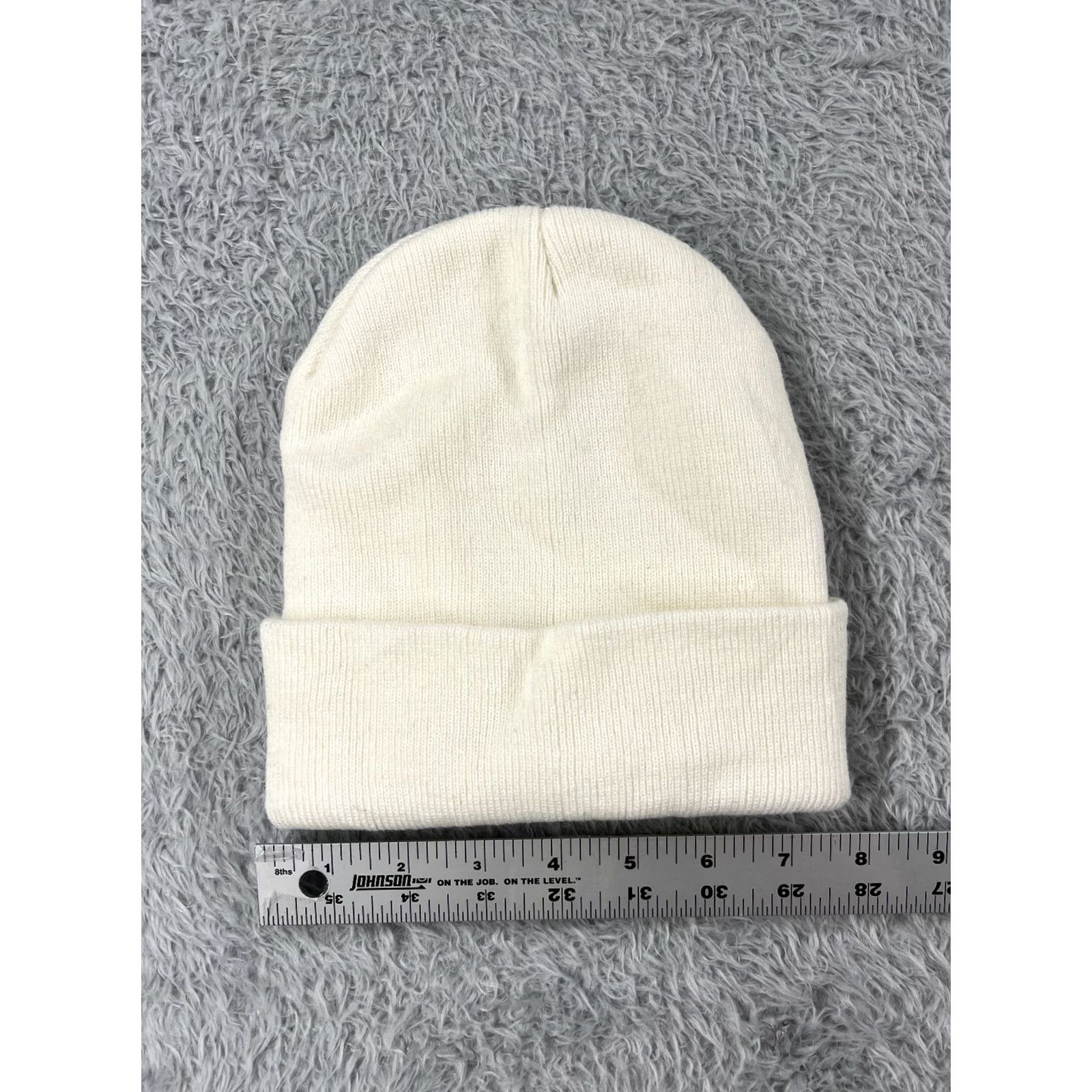 Vintage Roddy Ricch Beanie Adult White Acrylic Knit Hat One Size Unisex Size ONE SIZE - 5 Thumbnail