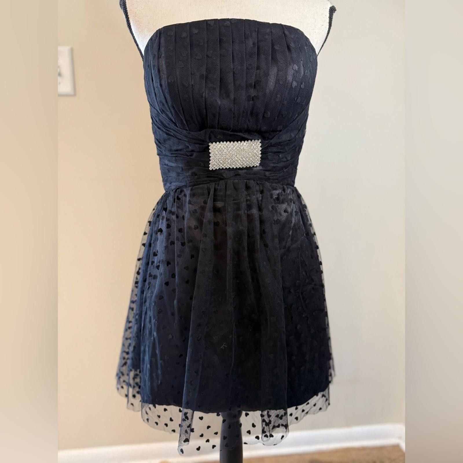 Other Khy Poster Girl Latex Mini Dress Black Strapless Medium | Grailed