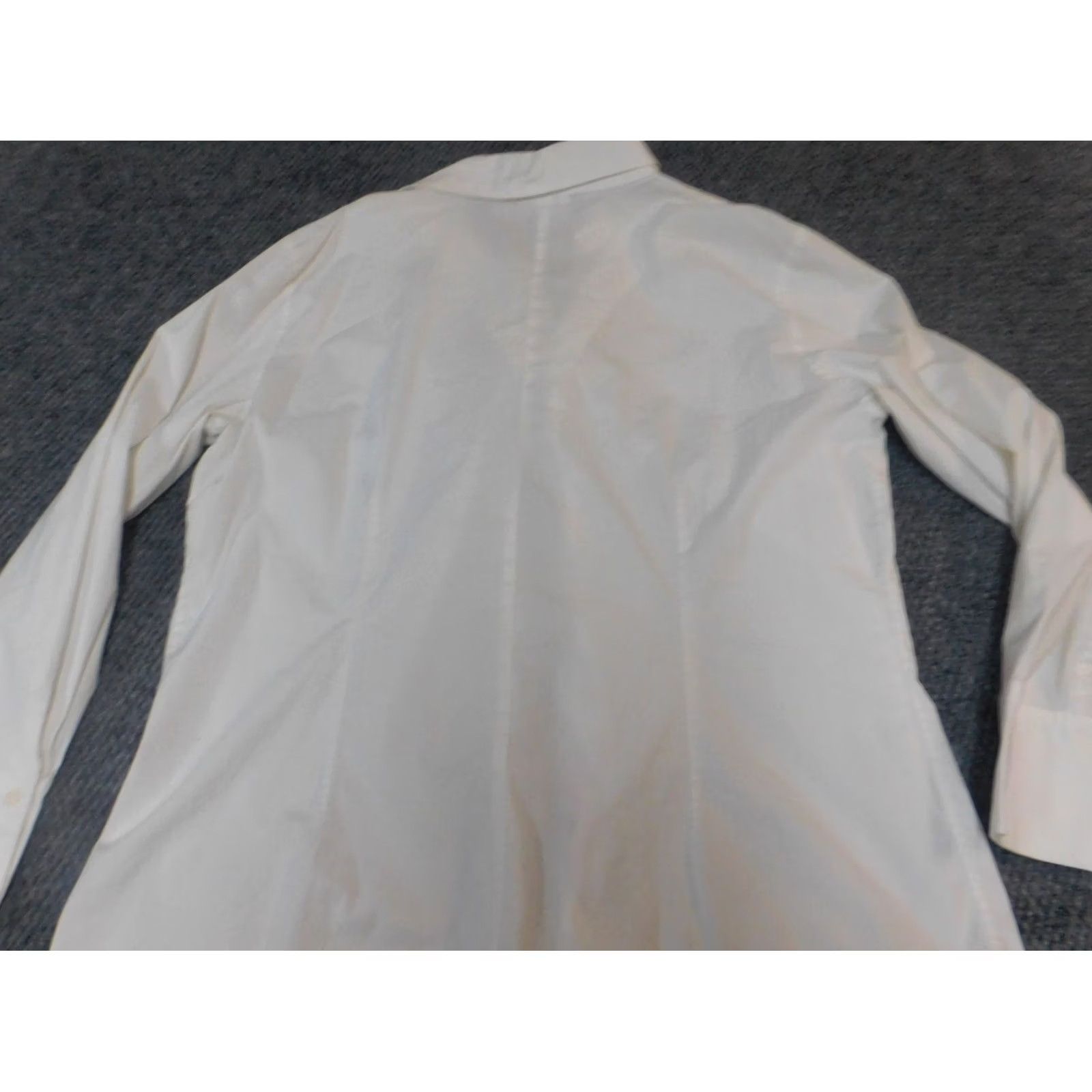 Worthington Worthington Womens Blouse 18W White Collar Button Casual Sleeve Cotton Rayon Regular Plus Size Womens Vintage No Size XXL / US 16-18 / IT 52-54 - 5 Thumbnail