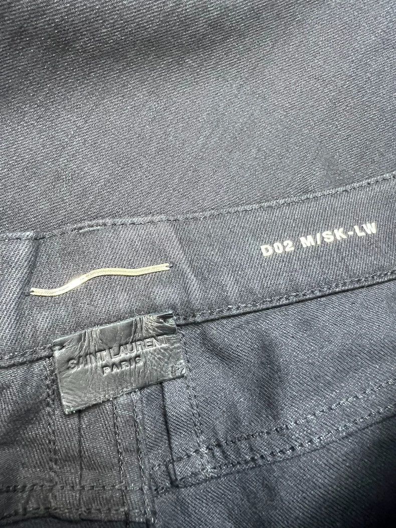 Saint Laurent Paris Saint Laurent Paris 16fwD02 Double Knee Brushed Patchwork R Size US 33 - 7 Thumbnail