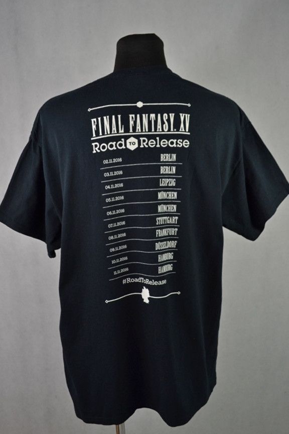 Playstation Final Fantasy XV Promo tee t-shirt Japanesee Game RPG XL Size US XL / EU 56 / 4 - 2 Thumbnail