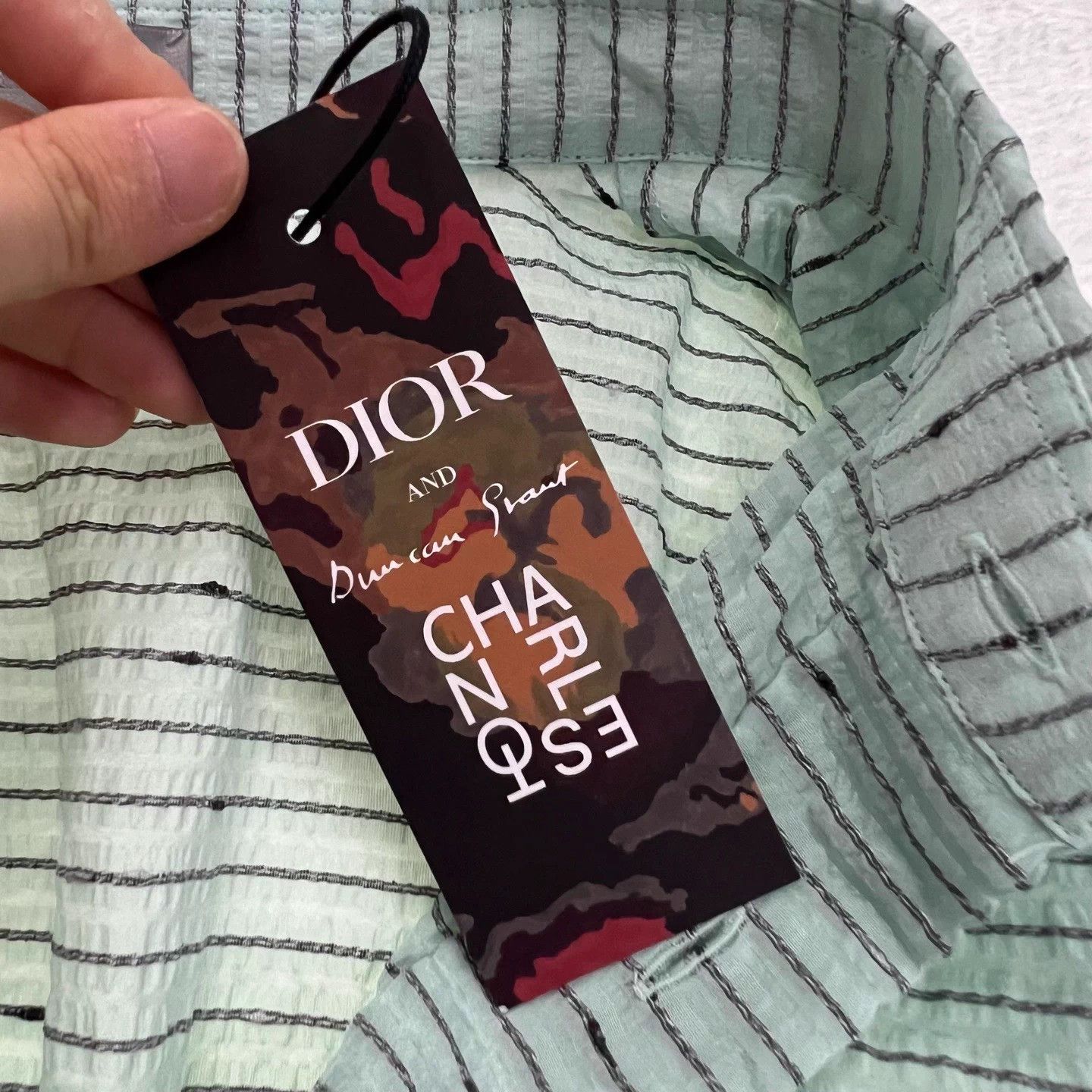 Dior Dior striped logo shirt 39-42 new with tags Size US XS / EU 42 / 0 - 6 Thumbnail