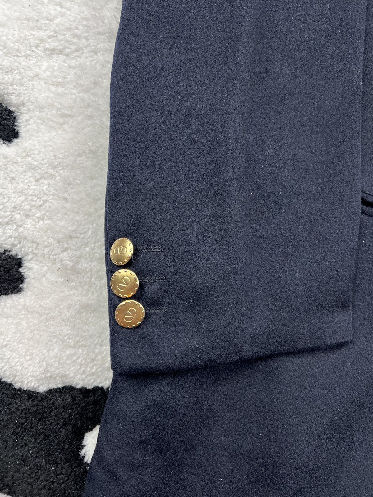 Valentino Valentino Wool Lana Italy Old Money Luxury Buisness Blazer Size 52R - 5 Thumbnail