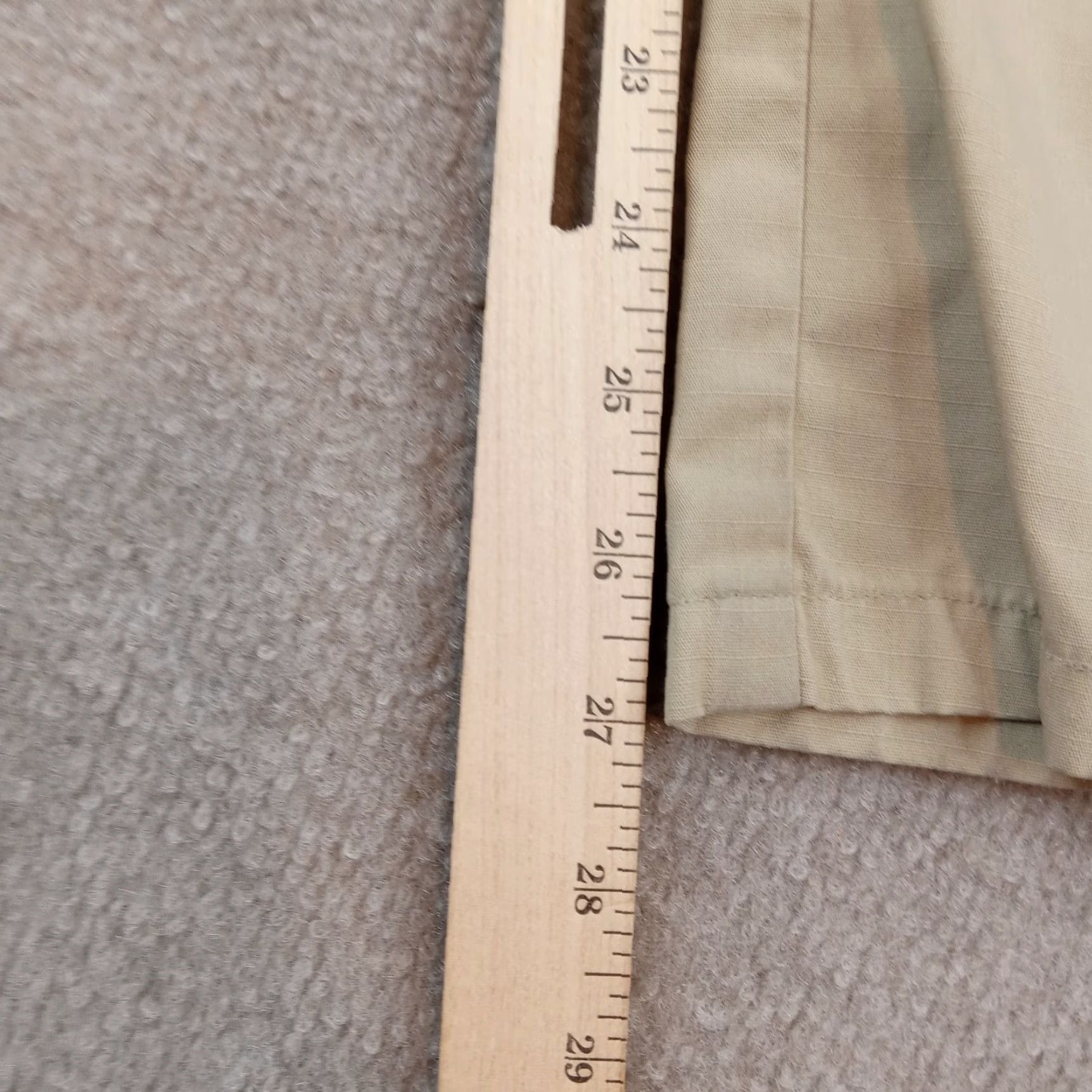 Vintage 5.11 Tactical Mens Beige Cargo Pants 30x27 Straight Leg Ripstop Size US 30 / EU 46 - 3 Thumbnail
