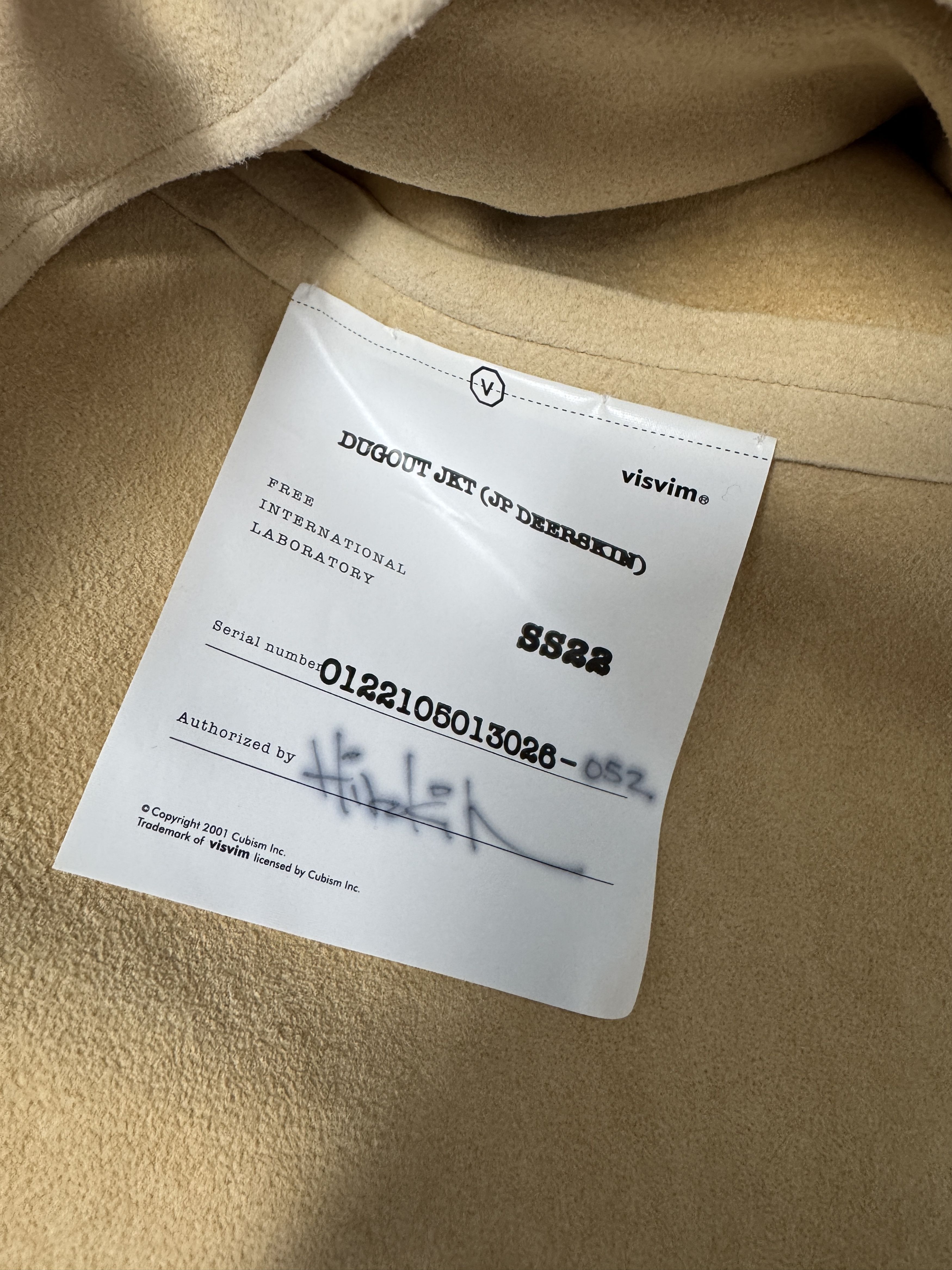 Visvim Visvim Dugout Jkt (JP Deerskin) Size US L / EU 52-54 / 3 - 4 Thumbnail