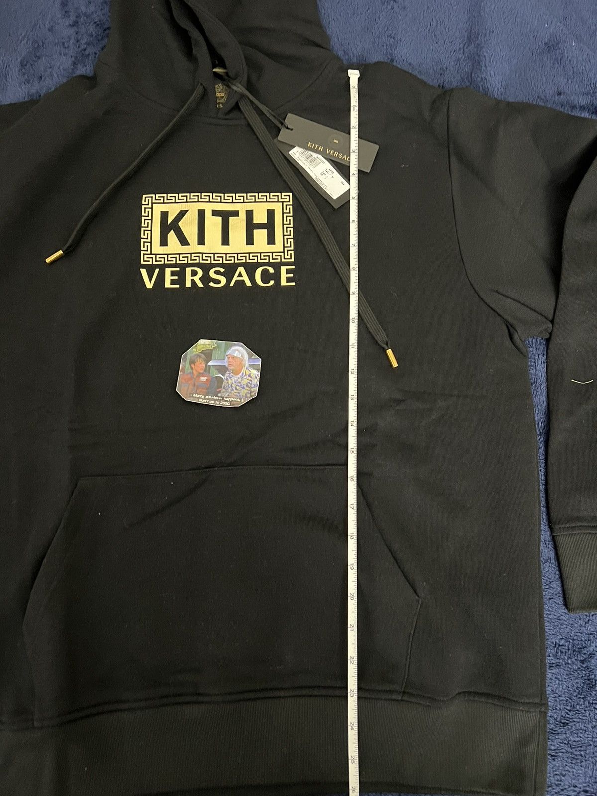 Kith × Versace Kith × Versace Greek Key Hoodie Size US M / EU 48-50 / 2 - 6 Thumbnail