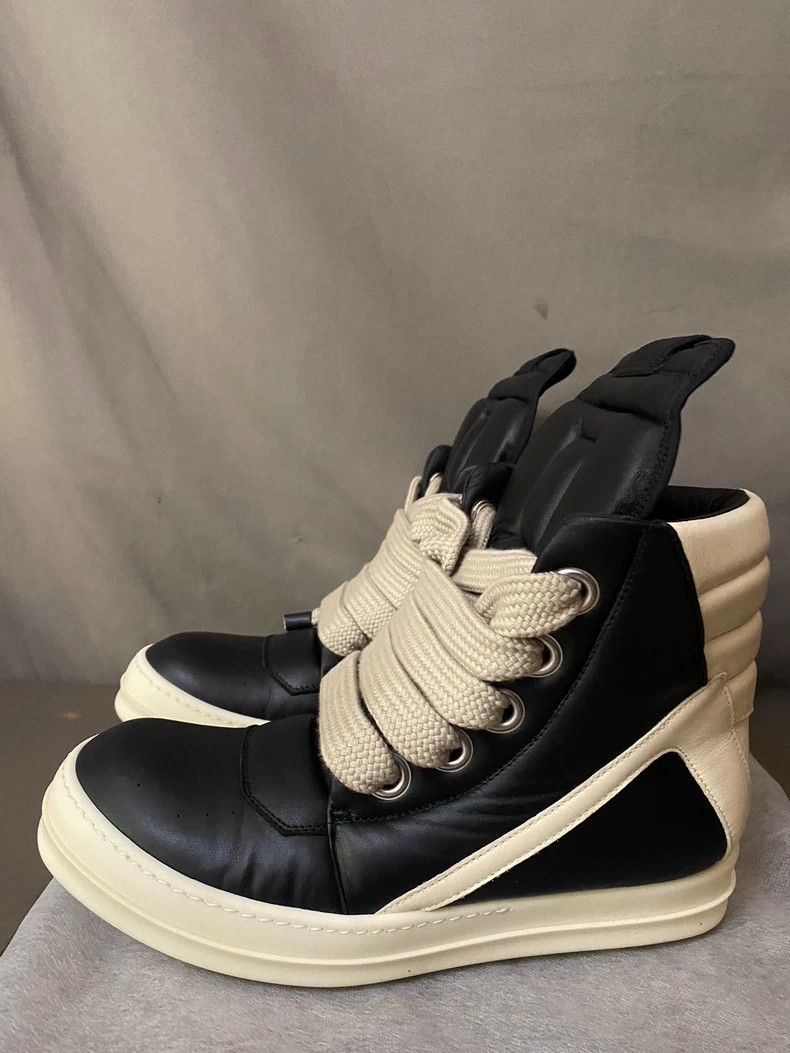 Rick Owens Rick Owens High-Top Sneakers with Thick Laces-yf Size US 10.5 / EU 43-44 - 1 Thumbnail