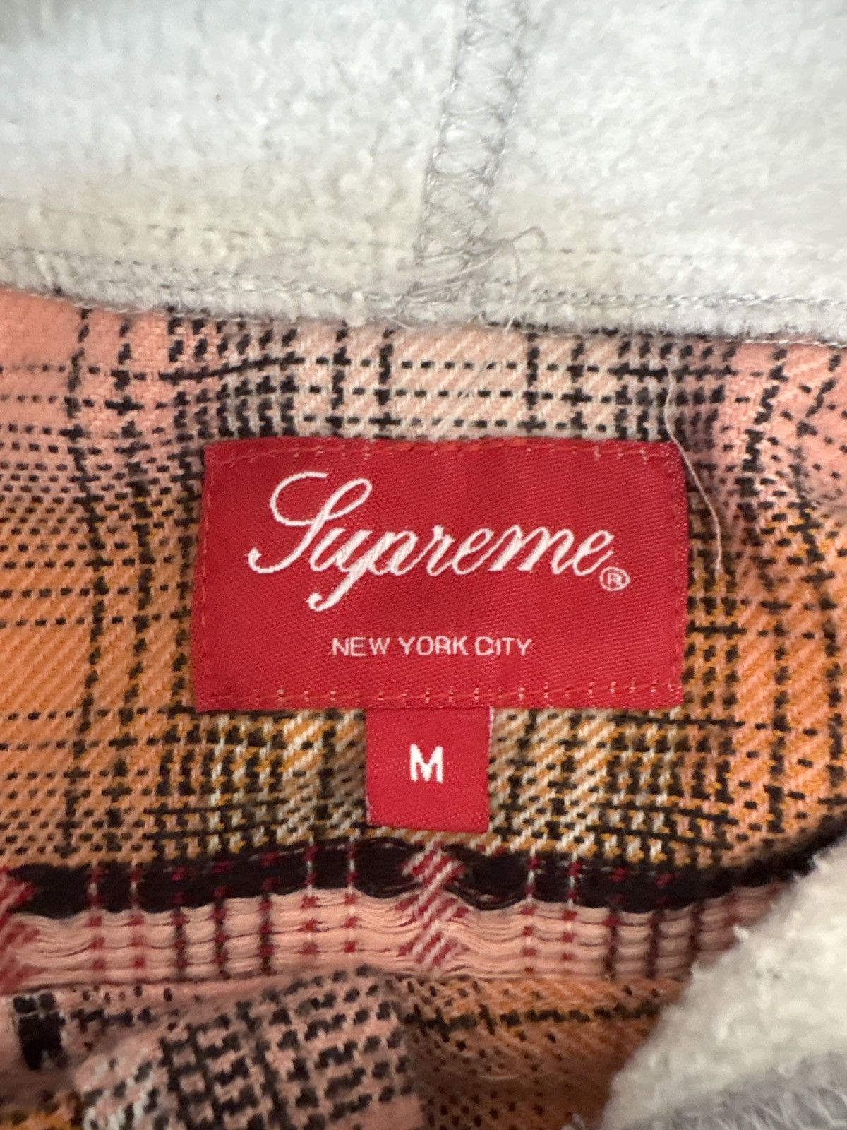 Supreme Supreme Hooded Flannel Size US M / EU 48-50 / 2 - 5 Thumbnail